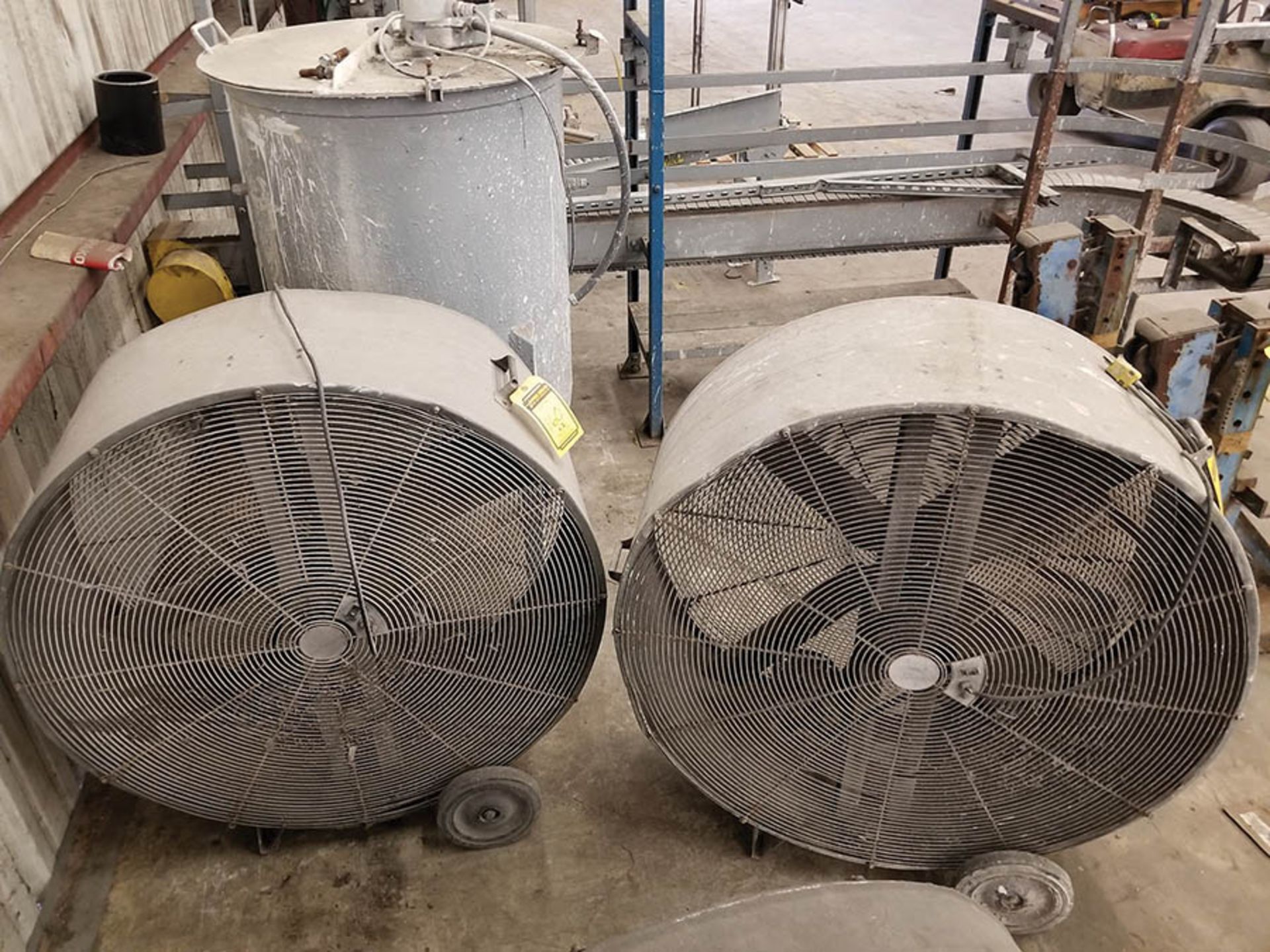 (2) 40'' PORTABLE AIR MOVER FANS - Image 2 of 2