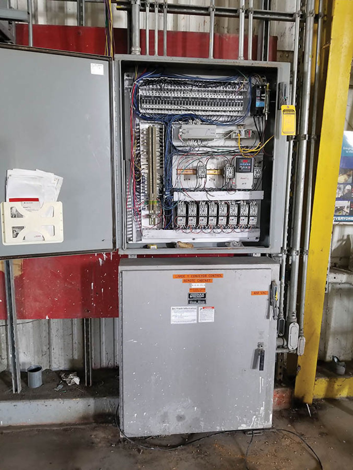 ALL ELECTRICAL CONTROL PANELS USED TO RUN OVERHEAD CONVEYORS, MCC'S, PLC'S, VOLTAGE STABILIZERS, PLC - Image 6 of 13