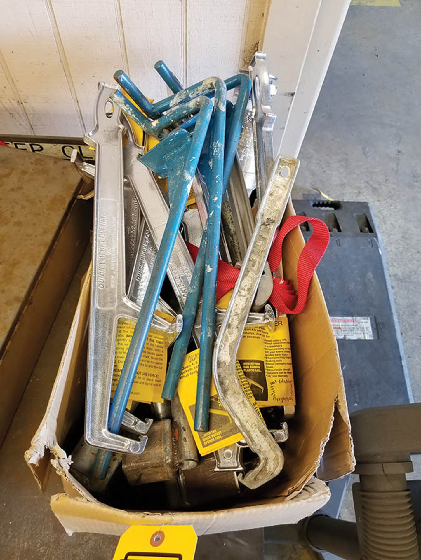 BOX OF VARIOUS BUCKET OPENERS