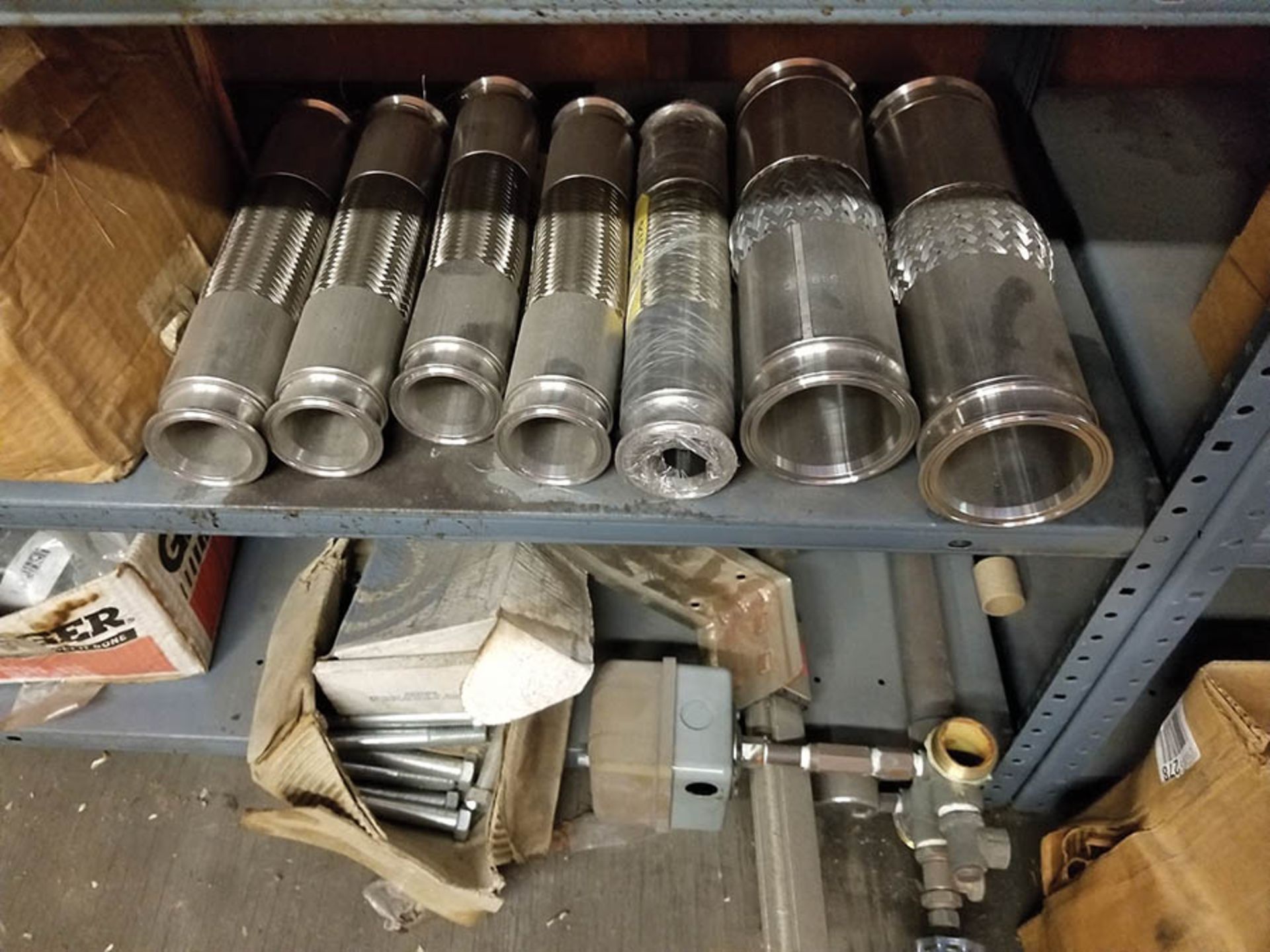 CONTENTS OF UPSTAIRS MAINTENANCE ROOM- (29) LIGHT DUTY SHELVING UNITS WITH A HUGE ASSORTMENT OF - Image 12 of 31