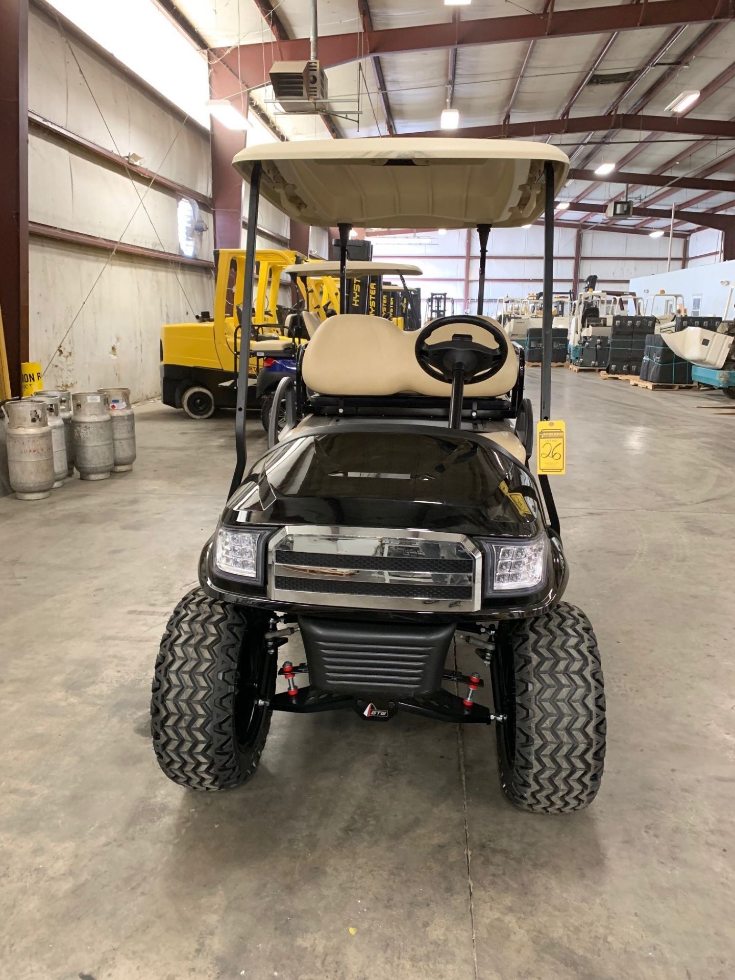 2014 CLUB CAR PRECEDENT ELECTRIC GOLF CART, WITH 48 VOLT CHARGER, 4-PASSENGER FOLD DOWN SEAT, LIFT - Image 3 of 6