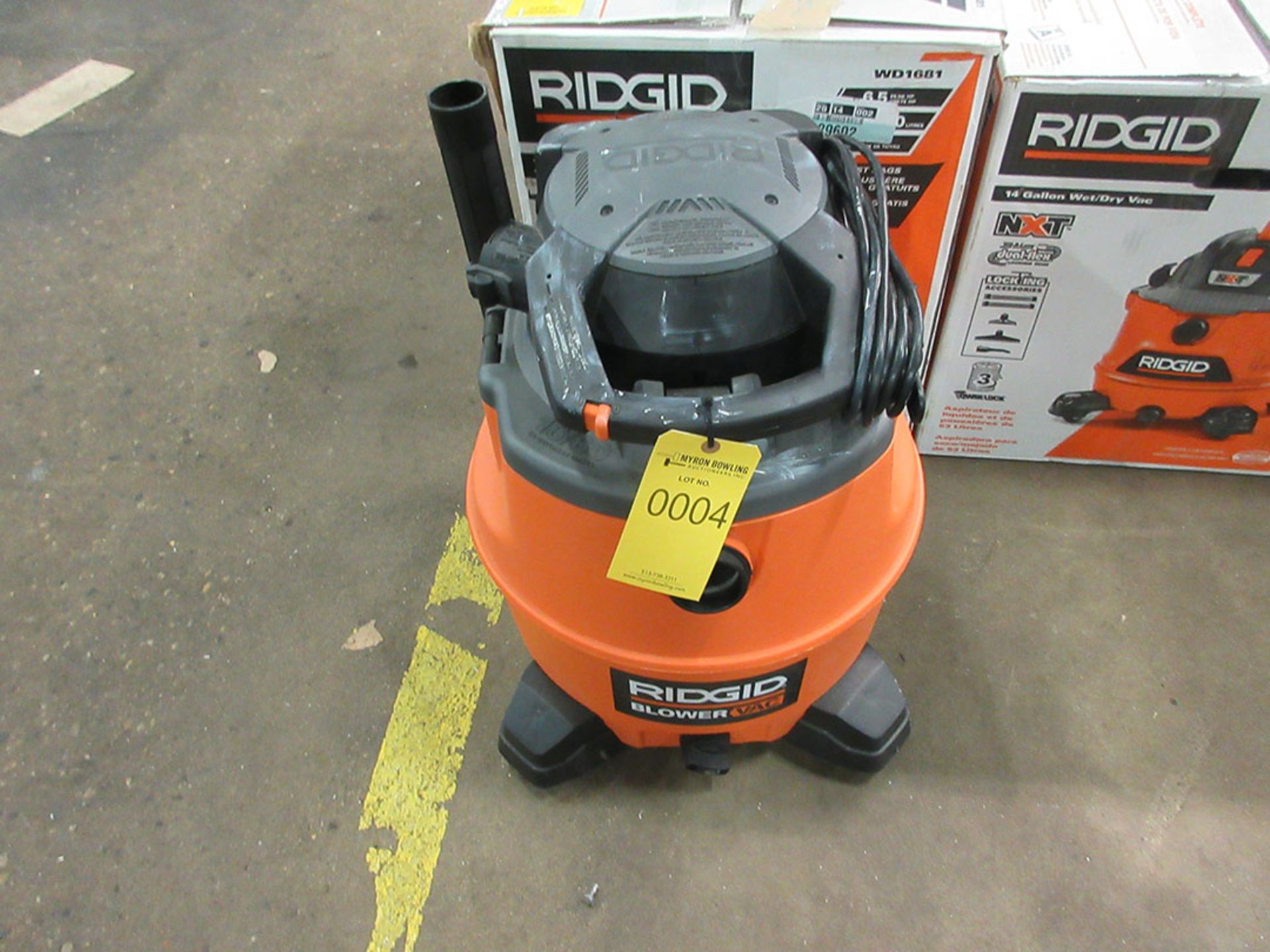 RIDGID 16-GALLON 6.5 HP WET/DRY VAC