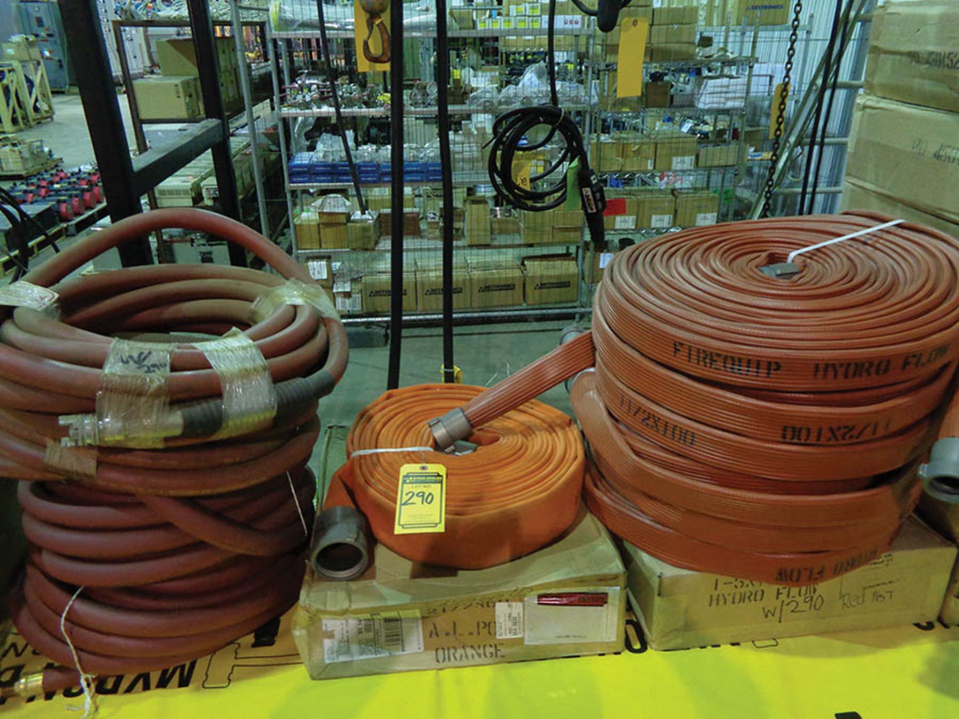 MISC. LOT OF FIRE HOSE