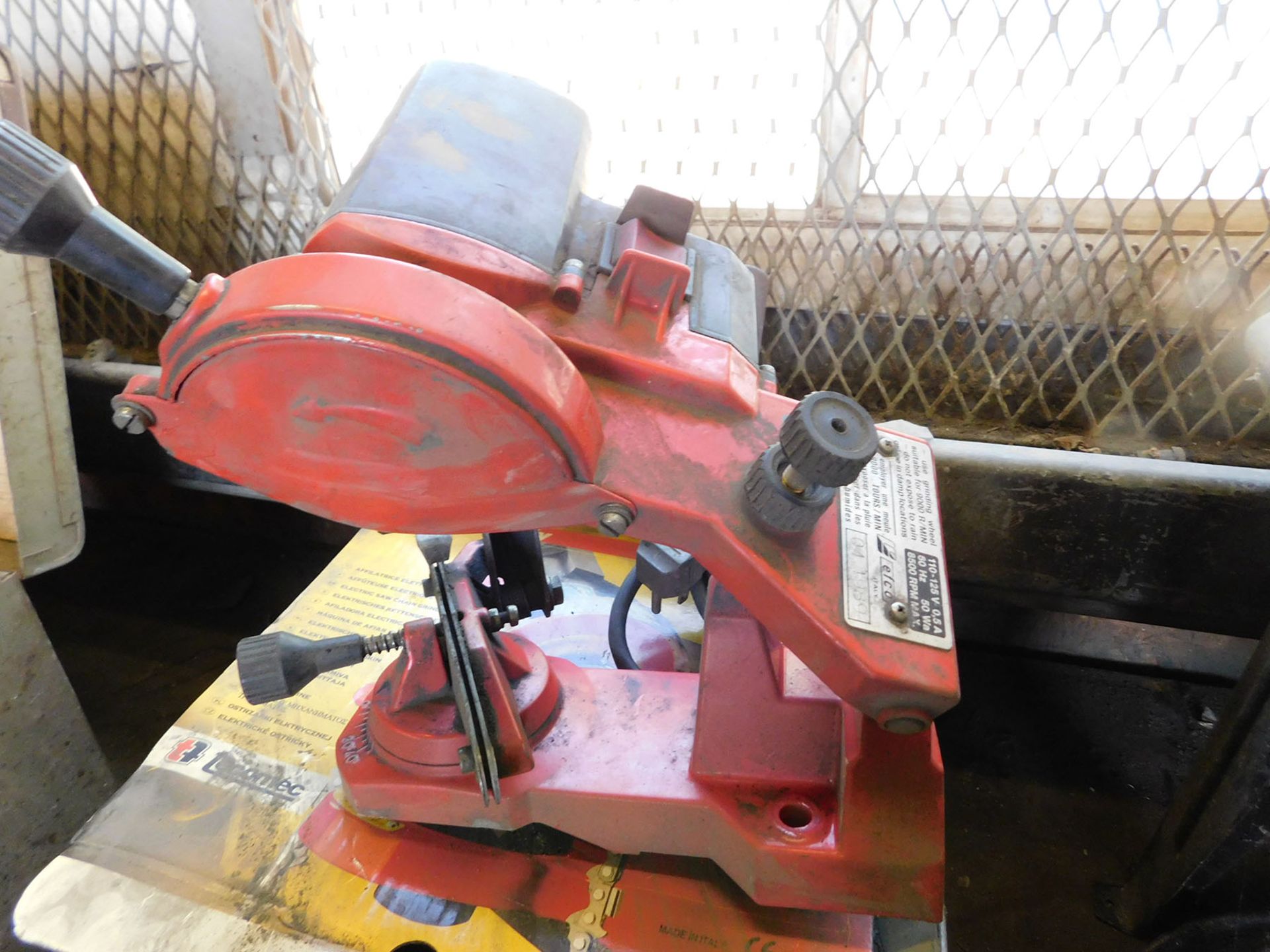 MID JOLLY ELECTRIC SAW CHAIN GRINDER; S/N 041989 - Image 3 of 3