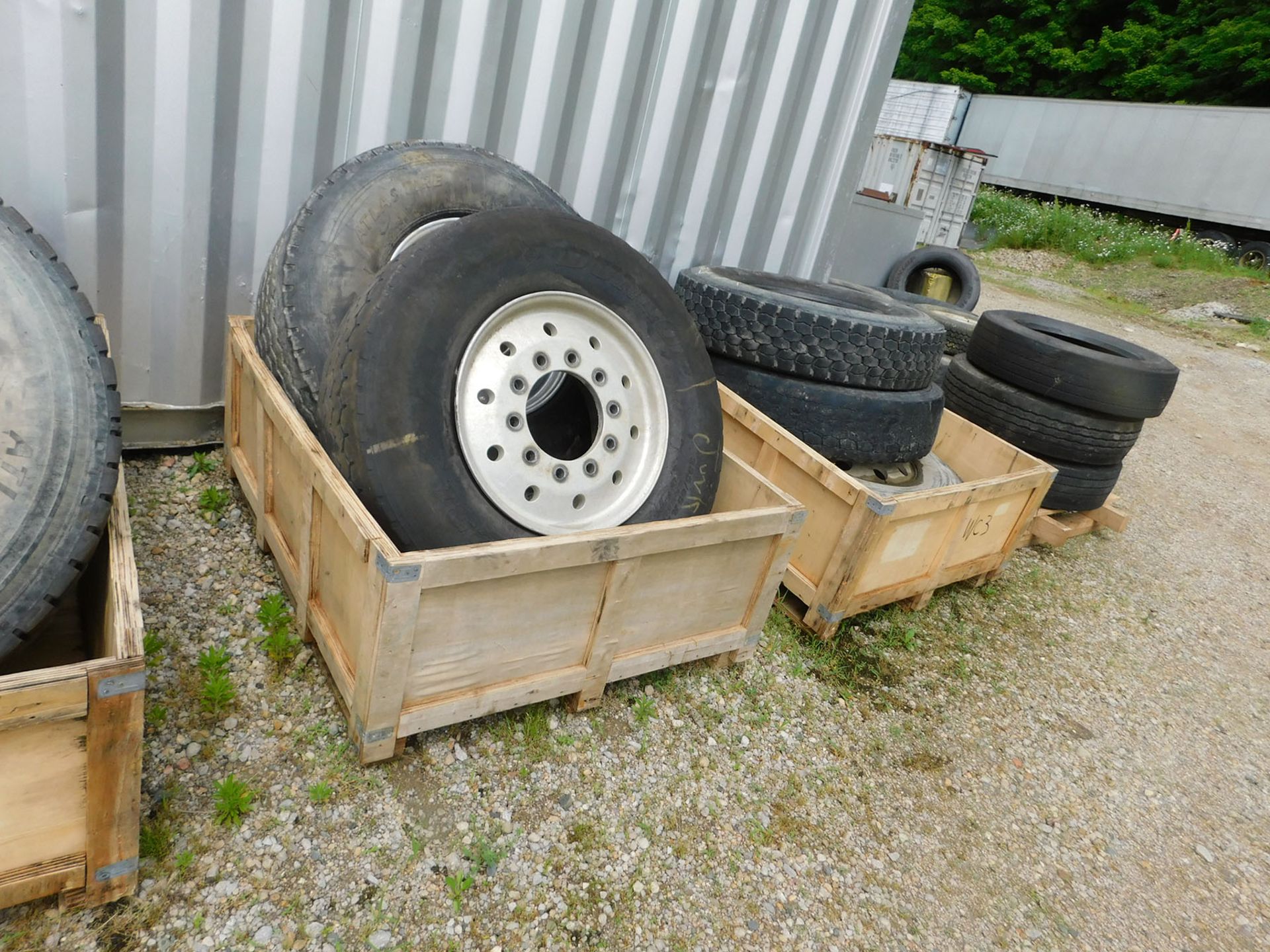 LOT OF ASSORTED USED TIRES - Image 2 of 3