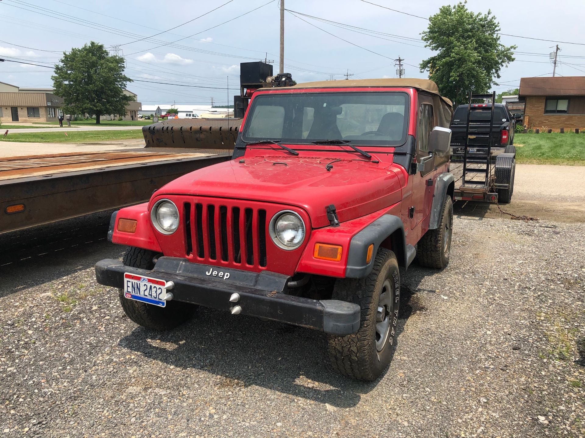 1997 JEEP WRANGLER 2.5 LITRE MANUAL (NO TITLE) - Image 2 of 2