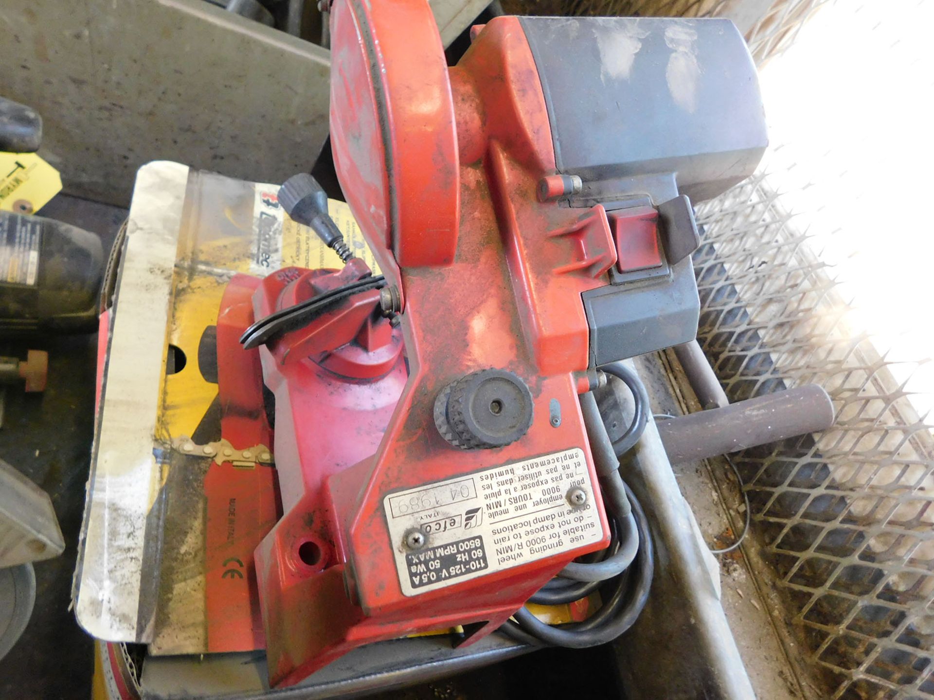 MID JOLLY ELECTRIC SAW CHAIN GRINDER; S/N 041989 - Image 2 of 3