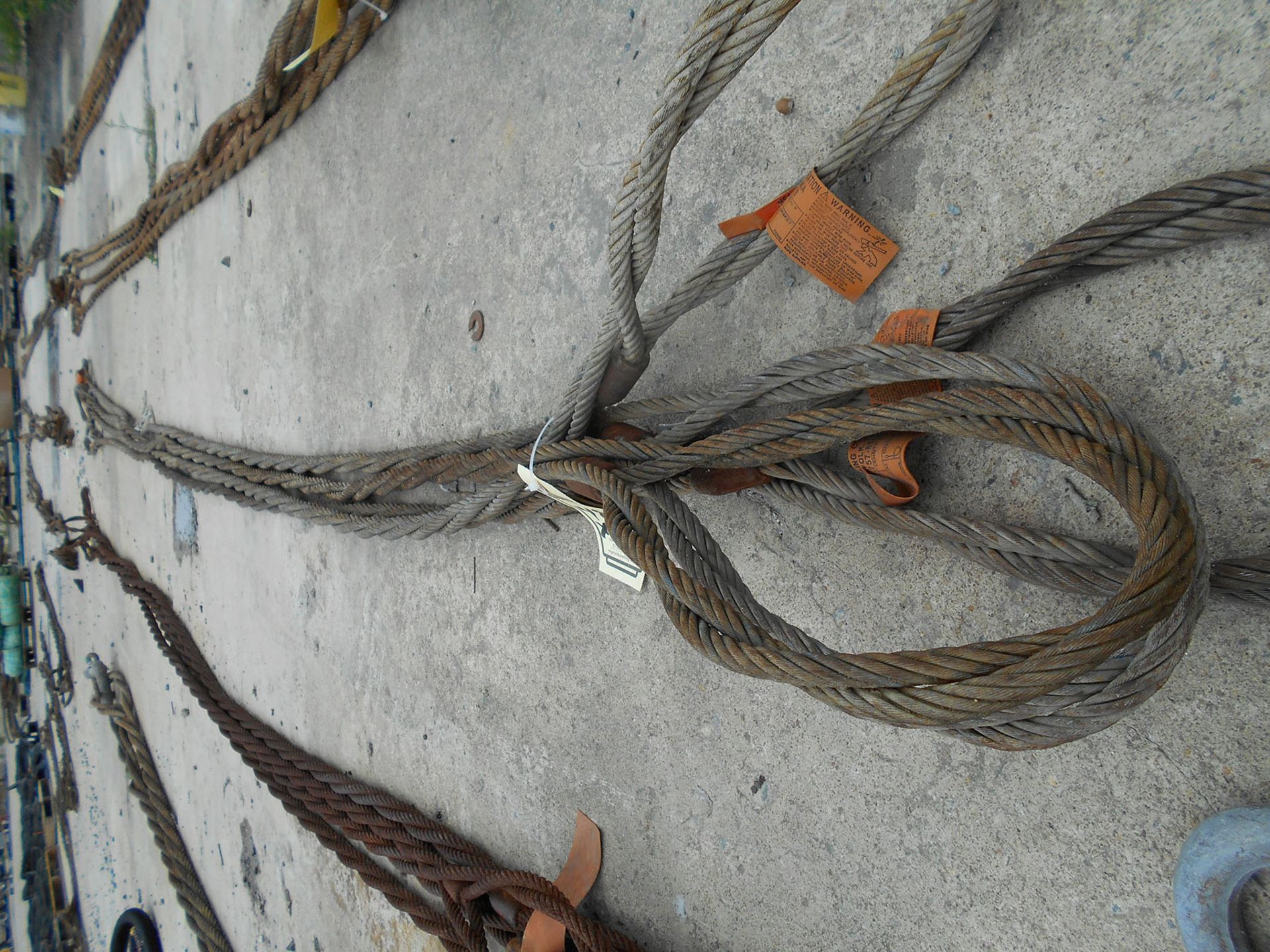 (4) HECO BRAIDED CABLE SLINGS; 1'' X 20'L - Image 2 of 2