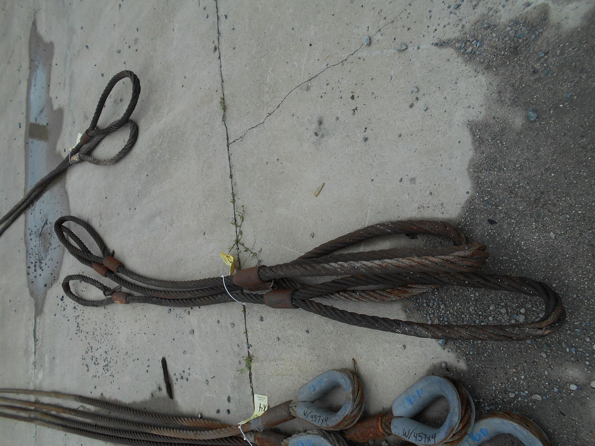 (3) HECO CABLE SLINGS; 1 1/4'' X 10' 10''L - Image 2 of 2