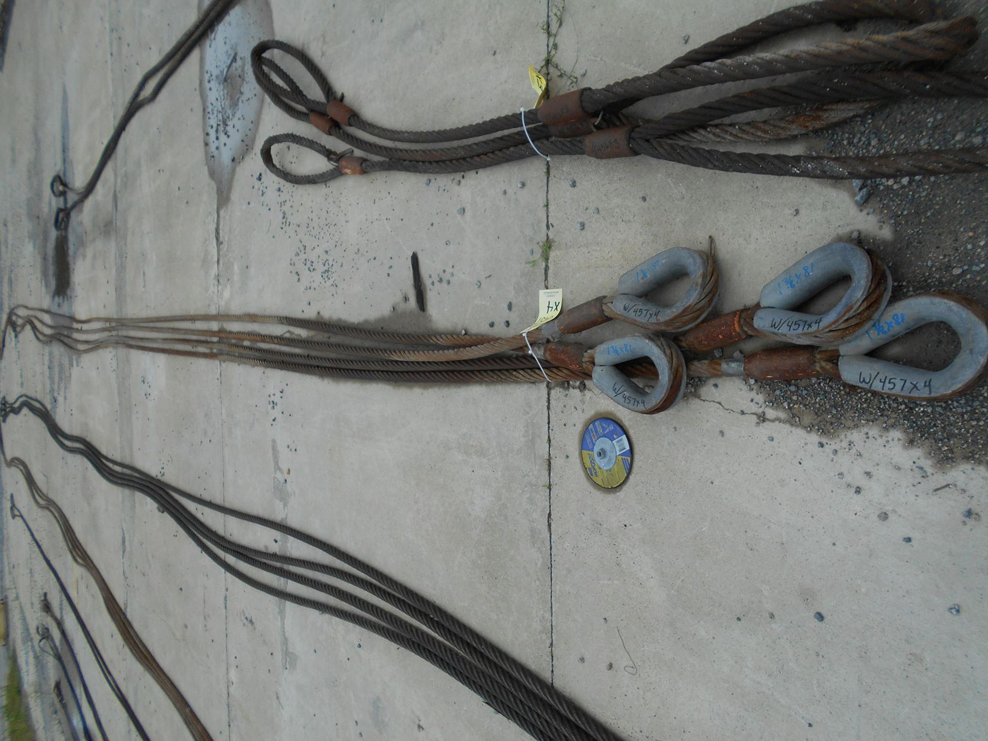 (4) HECO CABLE SLINGS; 1 3/8'' X 81'L - Image 2 of 2