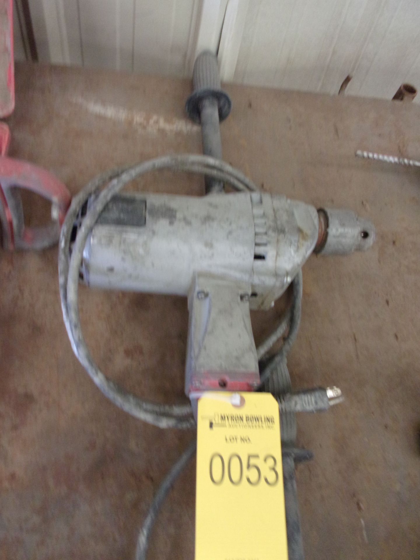 MILWAUKEE ELECTRIC HAMMER DRILL; 567D316270141