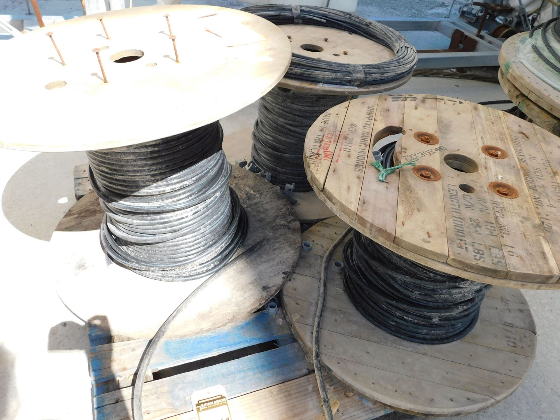 (3) SPOOLS OF ELECTRICAL WIRE