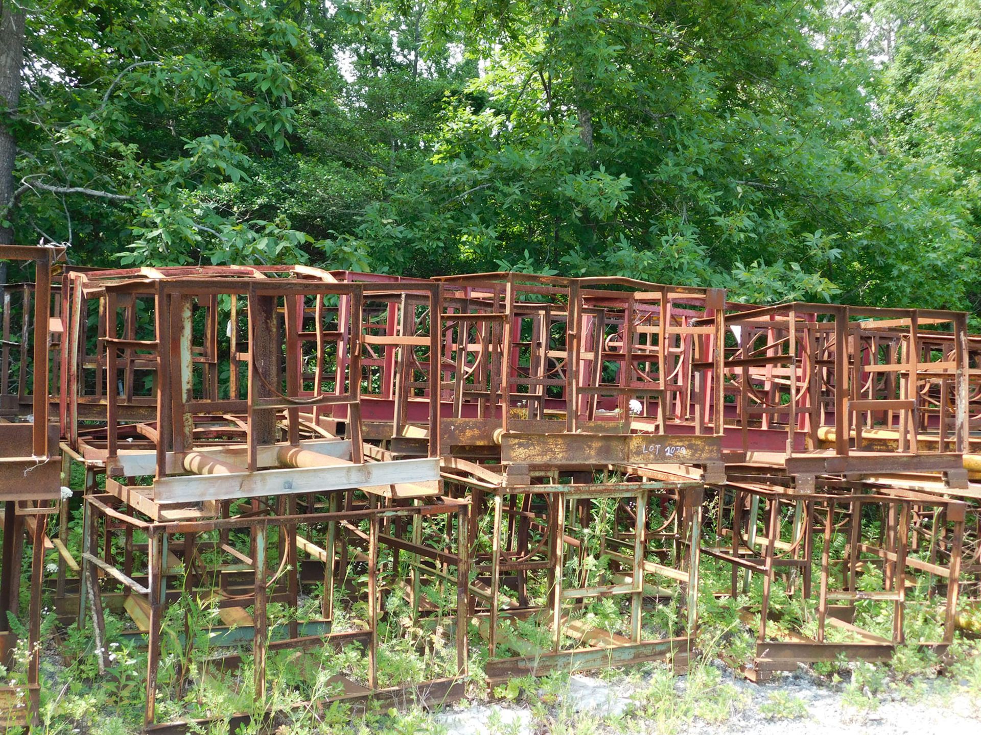 LOT OF MISC. STEEL BASKETS