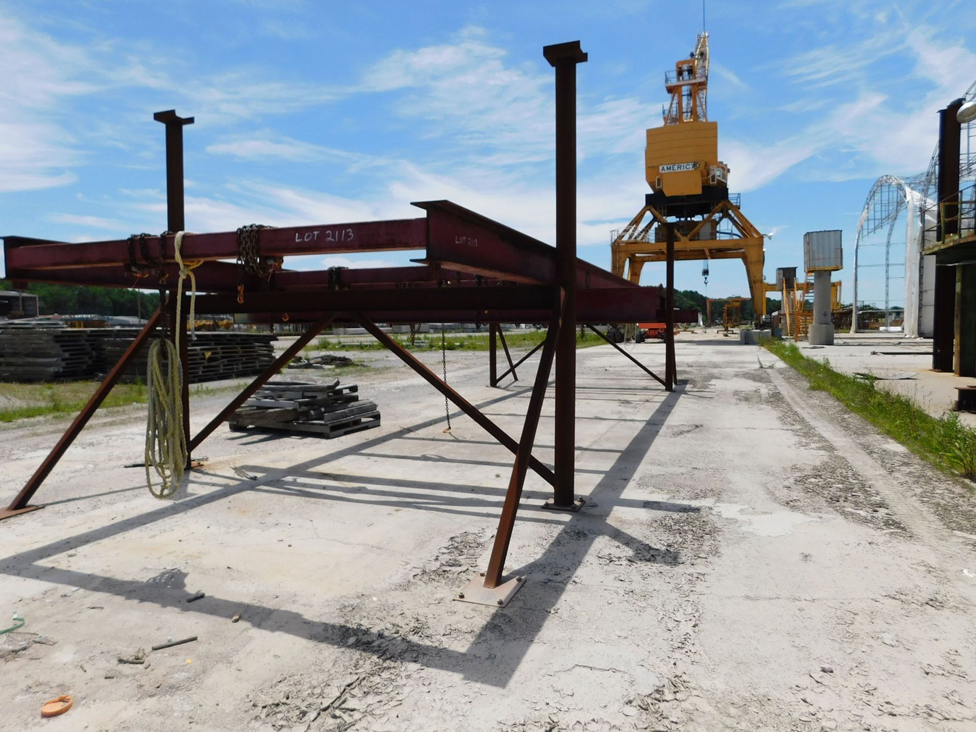 STEEL LIFTING FRAMES - Image 2 of 2