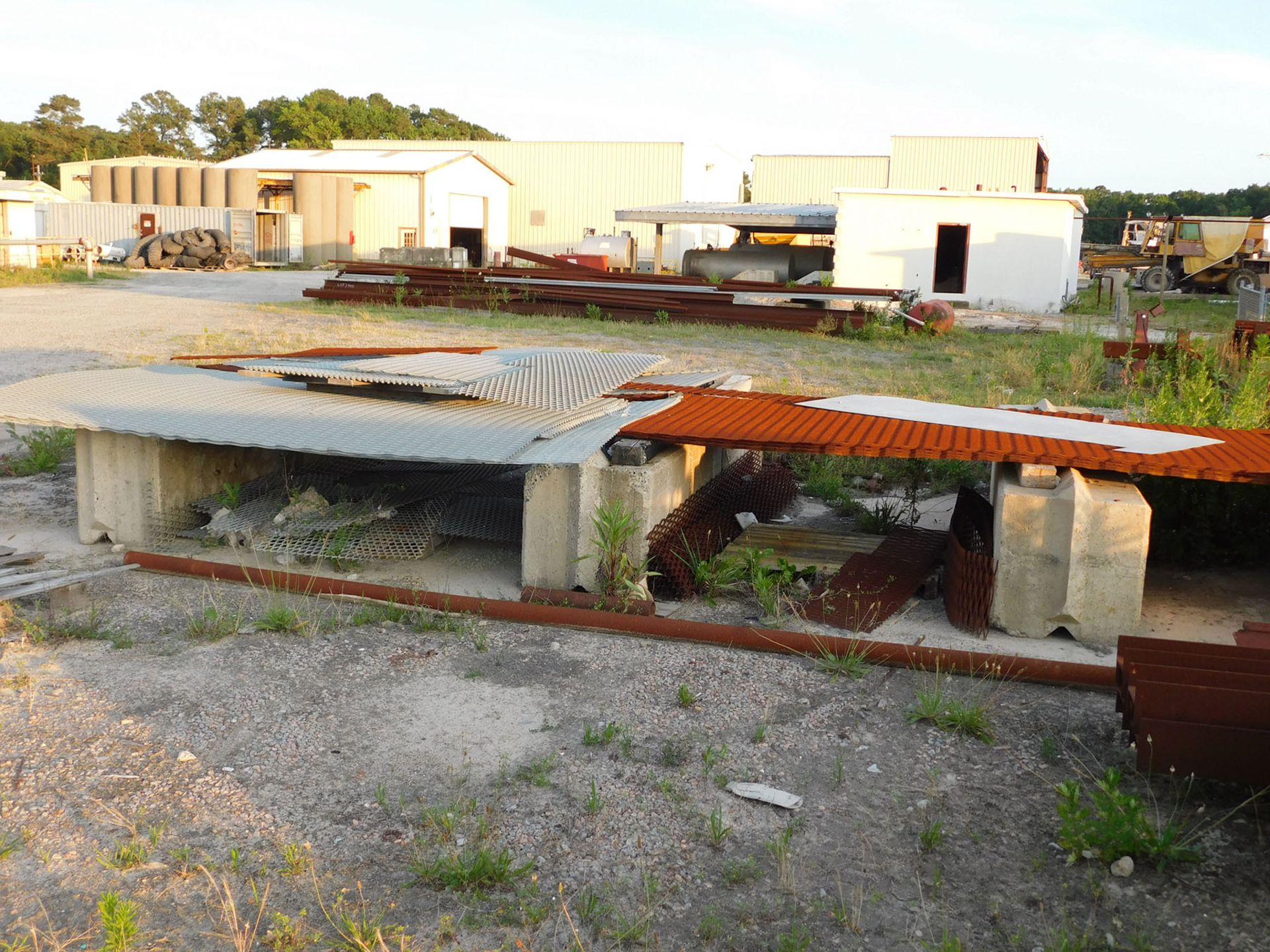 LOT OF I-BEAMS & EXPANDED METAL ***GO TO CEMENT TRUCK AREA*** - Image 2 of 2