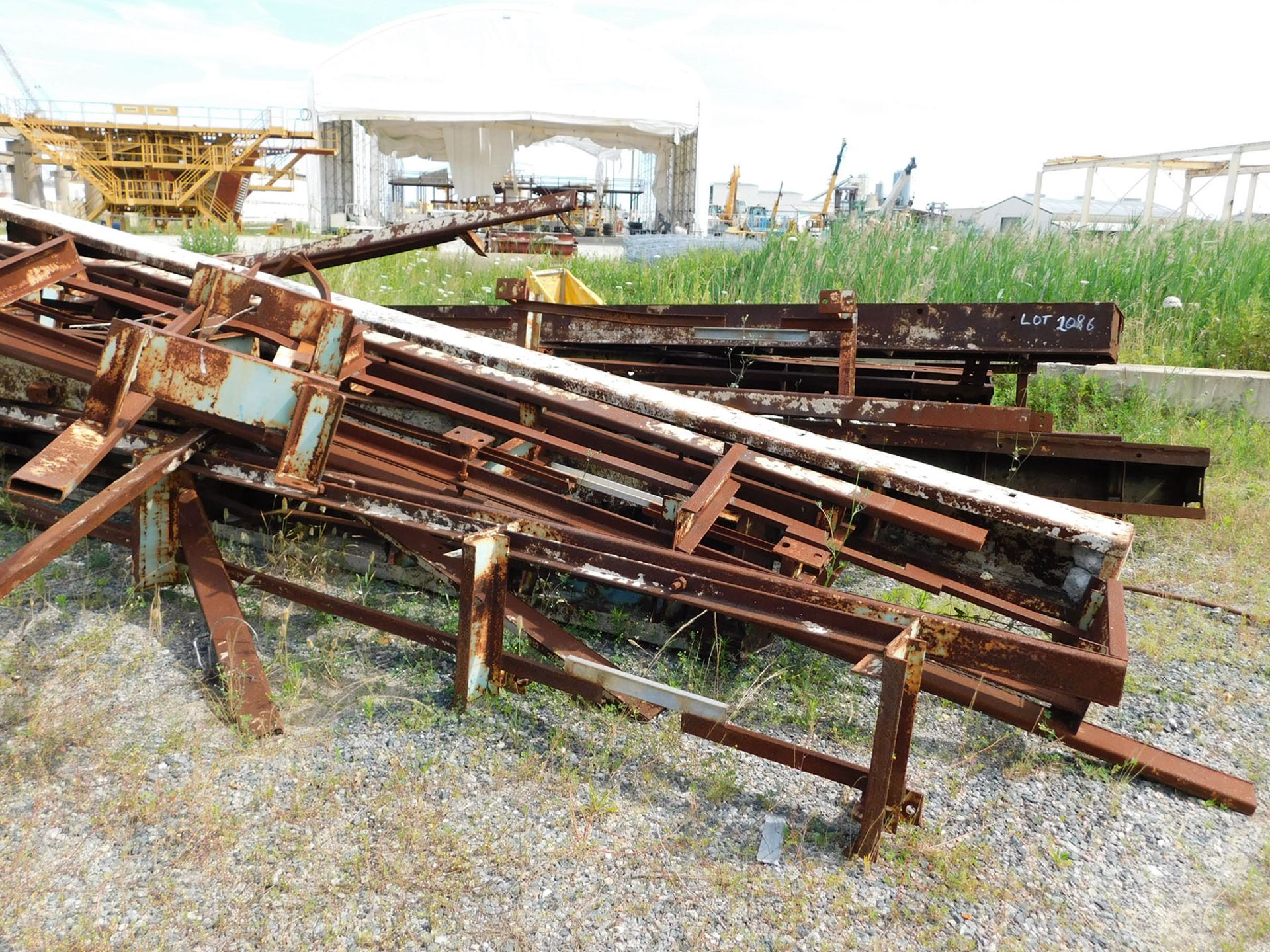 LOT OF MISC. STEEL FORMS & REBAR - Image 2 of 3