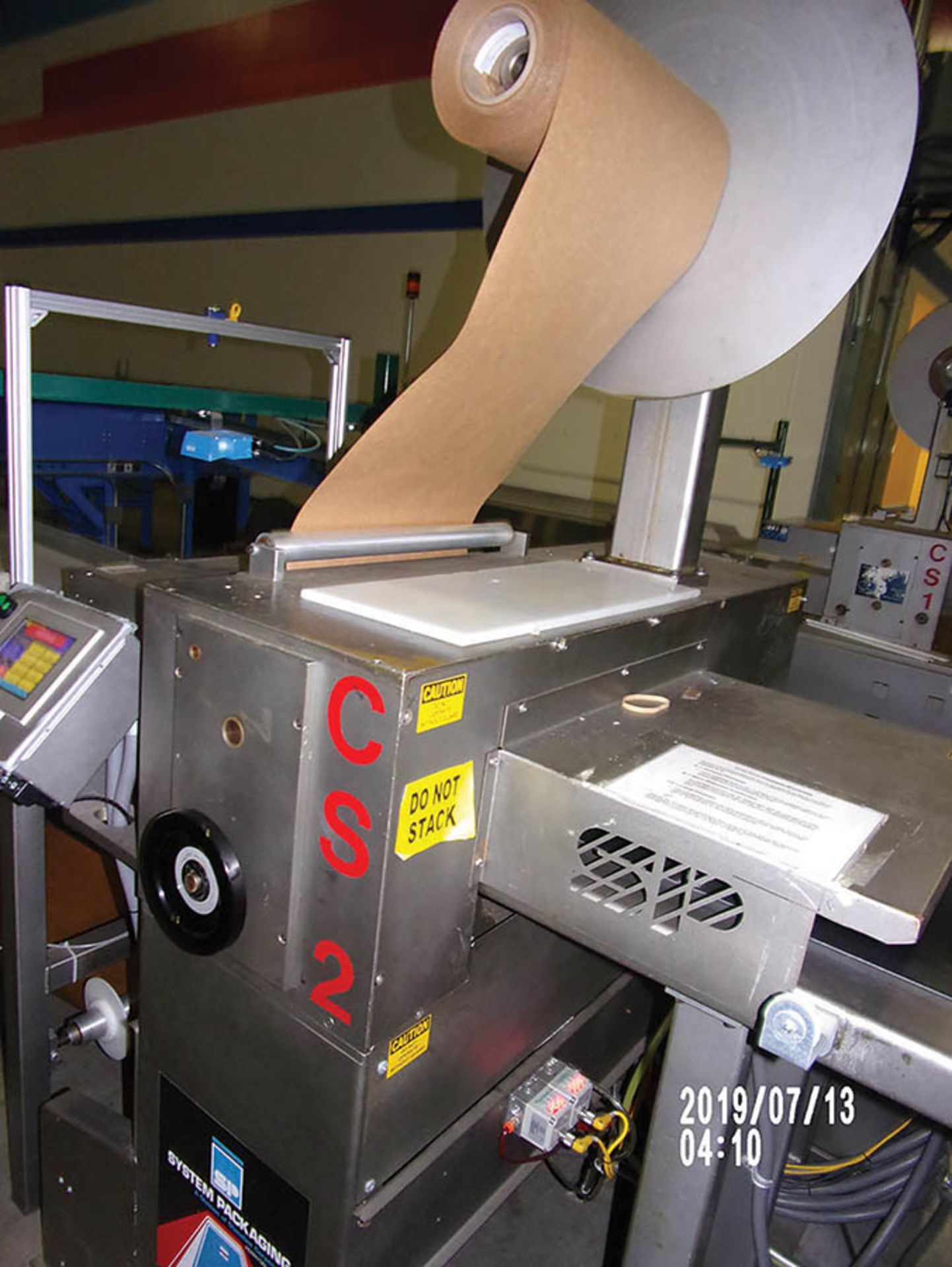 SYSTEMS PACKAGING COLD SEAL PACKAGING MACHINE; MODEL 9000-18B, 120V, S/N 9018B-161204-0713 - Image 3 of 4
