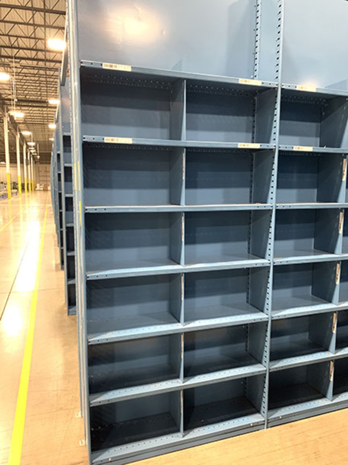 (78) SECTIONS OF HALLOWELL HI-TECH BOLTLESS SHELVING WITH DIVIDERS - Image 3 of 3