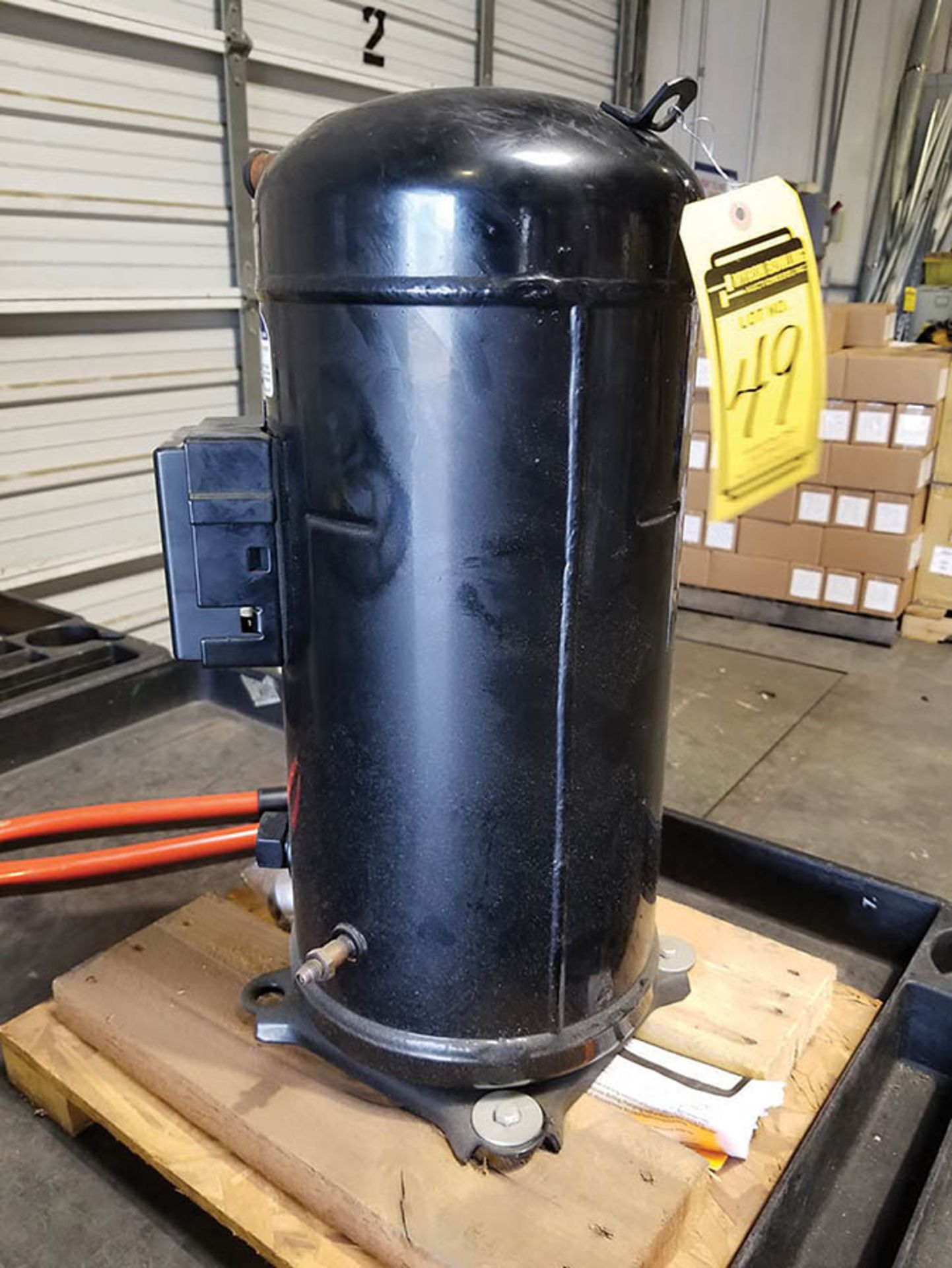 COPELAND SCROLL COMPRESSOR; MODEL ZB76KCE-TFD-950, 460V, 60/3PH, S/N 11EC6717D - Image 3 of 3