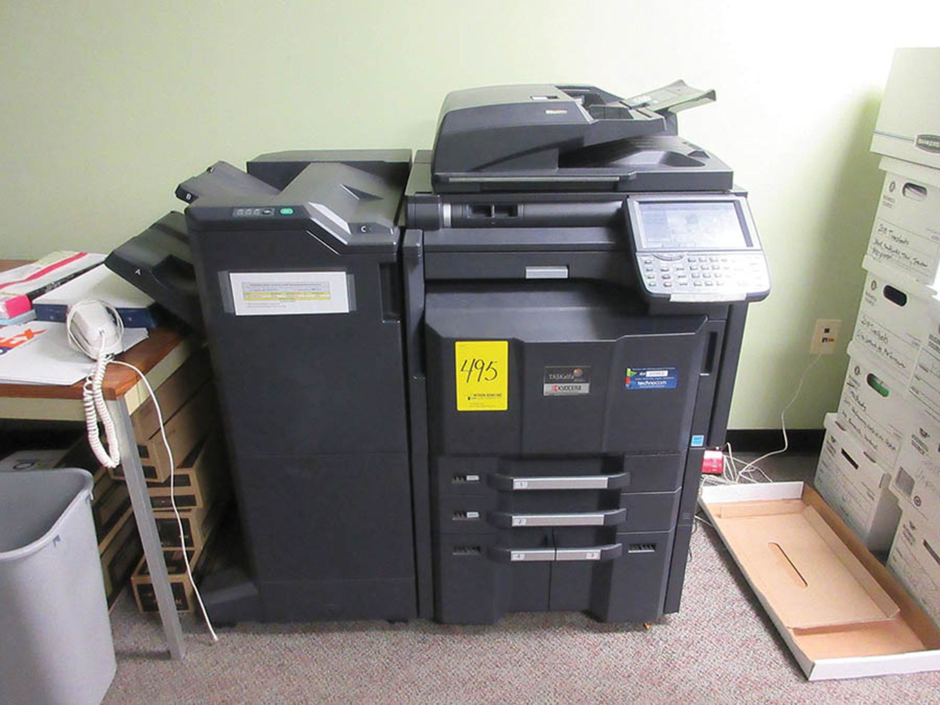 KYOCERA TASKALFA 4550ci COPIER/SCANNER/FACSIMILE MACHINE