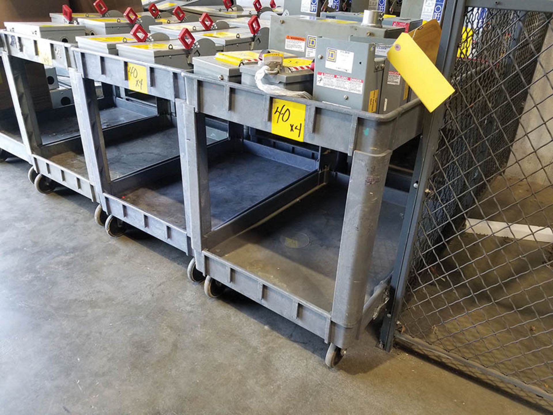 (4) UTILITY CARTS - Image 2 of 2