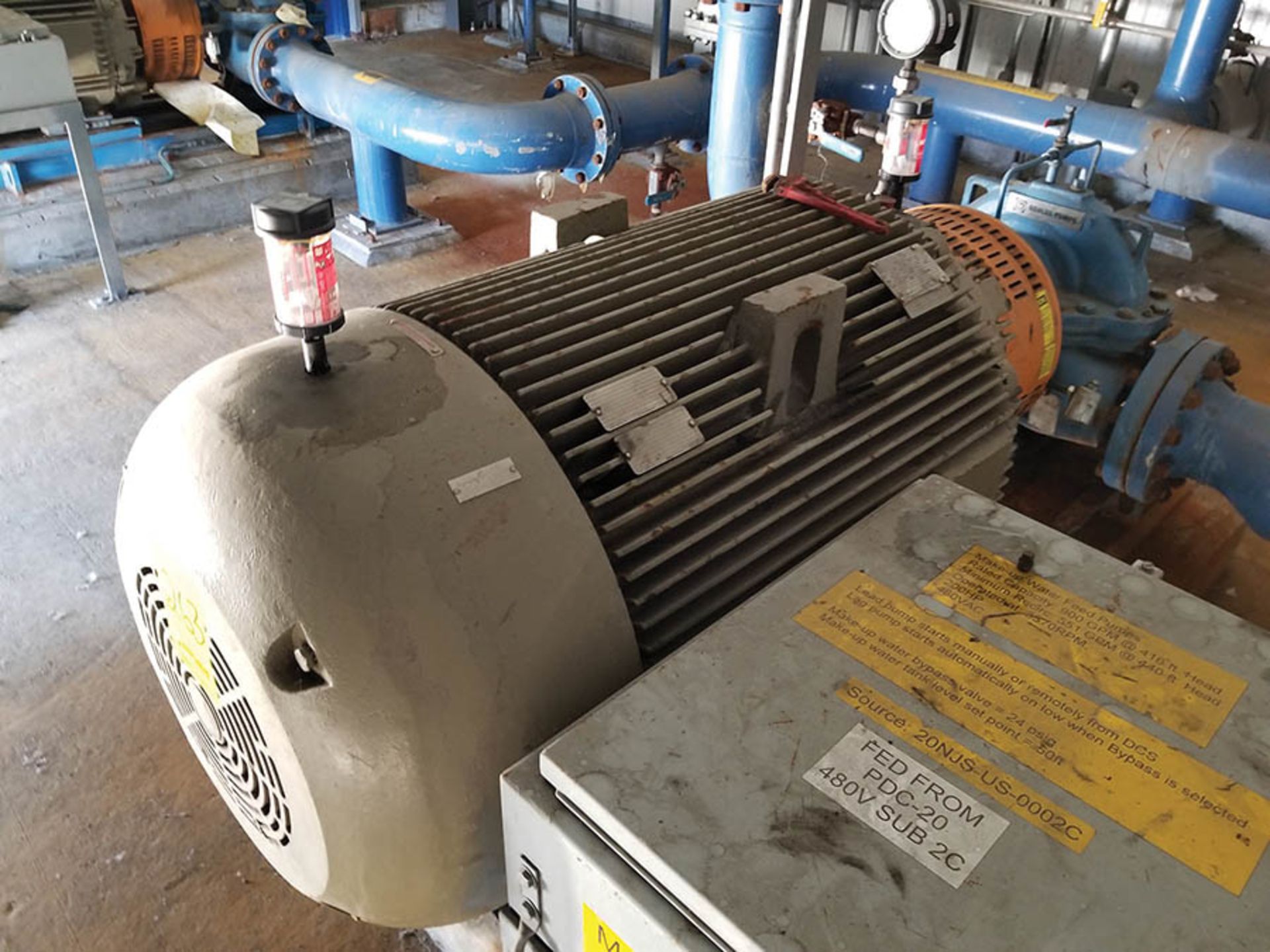 GE 200 HP EXTRA SEVERE DUTY AC MOTOR, 447TS FRAME, 60 HZ, 3 PH, TYPE KS ***LOCATED IN JERSEY CITY, - Image 2 of 5