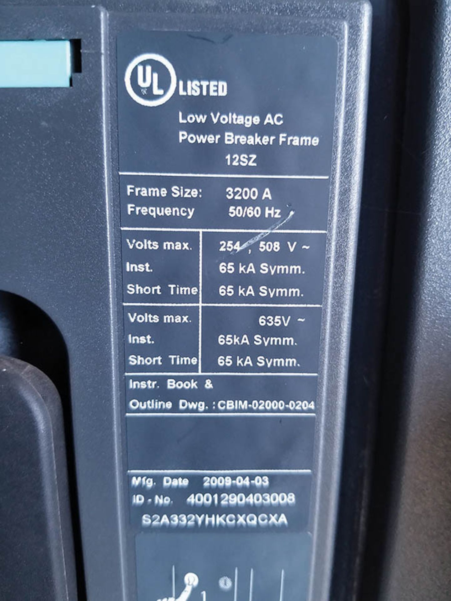 PDC-22 CONTENTS / SIEMENS 8 COLUMN, 6 BUCKET MCC UNIT, 800 HOR. BUS RATING, 300 VERT. BUS RATING, - Image 20 of 33