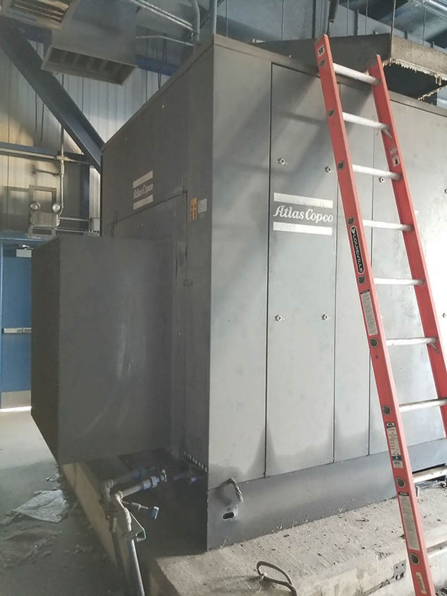 ATLAS-COPCO GA500 HD OIL INJECTED AIR COOLED TWIN ROTARY SCREW AIR COMPRESSORS, 2,600 CFM, 125 - Image 4 of 4