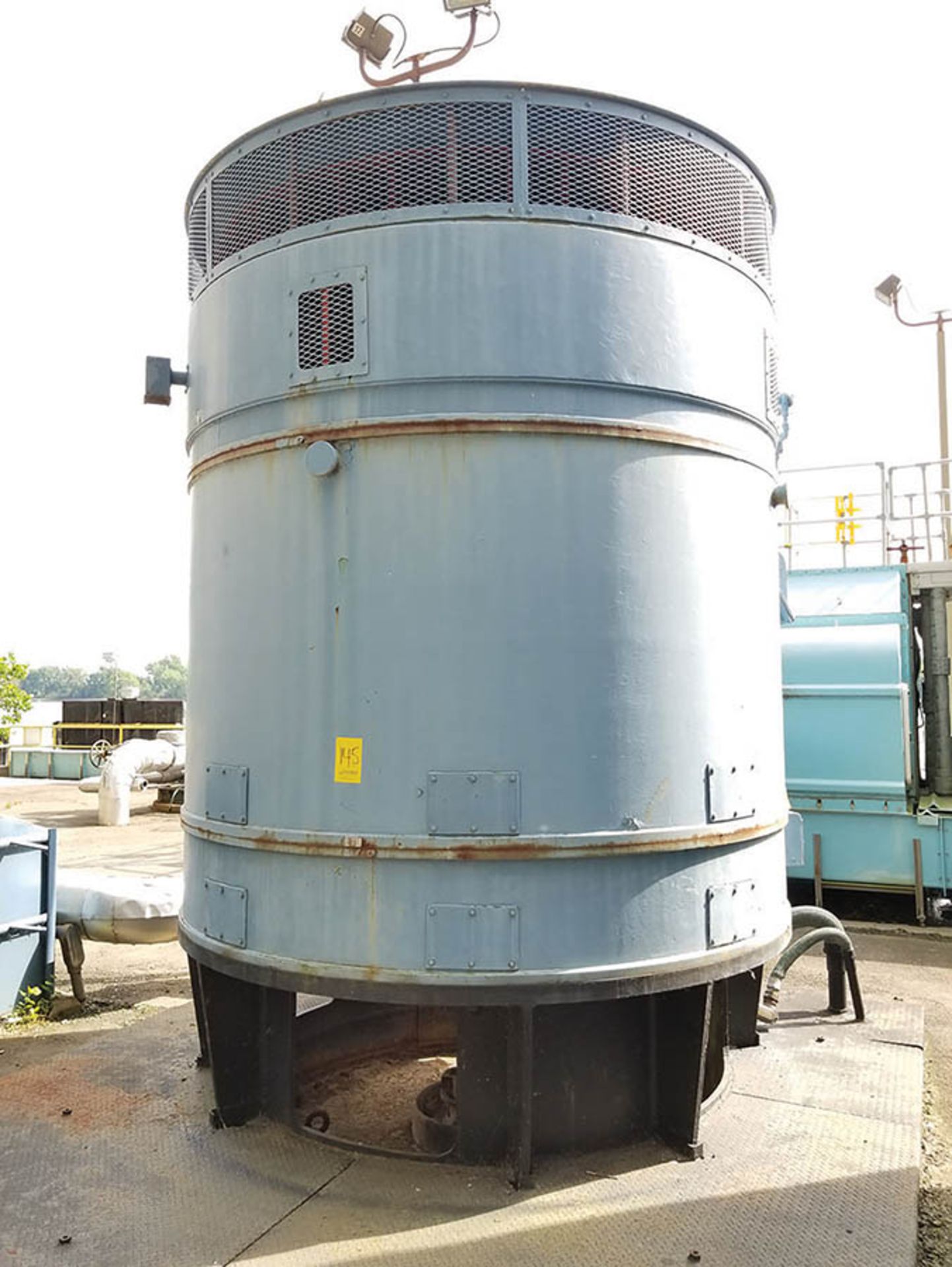 FOSTER WHEELER CIRCULATING WATER PUMP, TYPE 84 P-1, 120,000 GPM CAPACITY, 16' HEAD, 222 RPM, S/N - Image 3 of 4