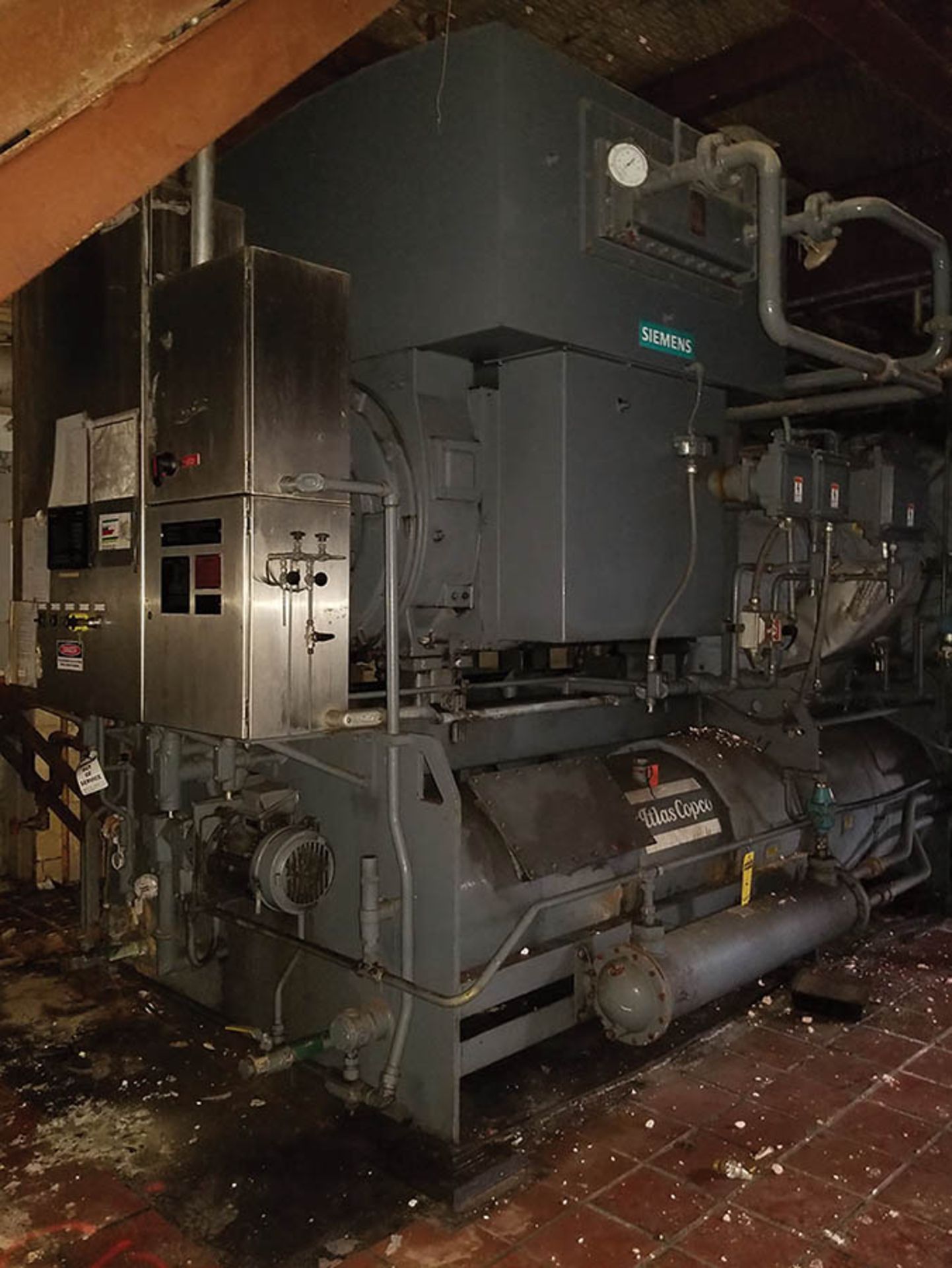 ATLAS COPCO AIR COMPRESSOR, MODEL HMH8-2-275, S/N TBI0541247, 7,000 SCFM, 14.44 INLET PSI, 4- - Image 5 of 8