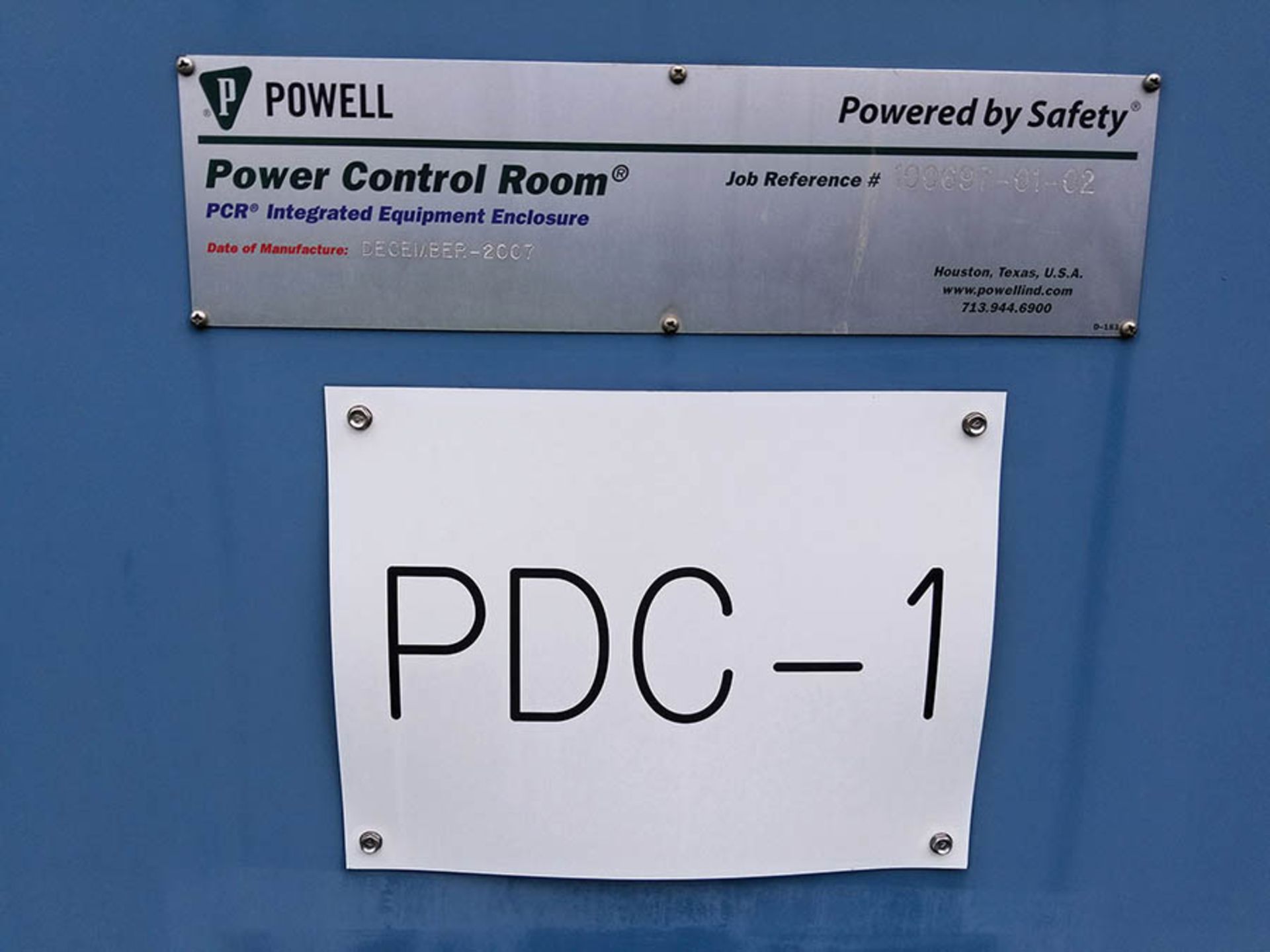 CONTENTS OF: PDC-1/ 2007 POWELL INDUSTRIES 80' X 25' MODULAR POWER CONTROL ROOM INTEGRATED EQUIPMENT - Image 3 of 33