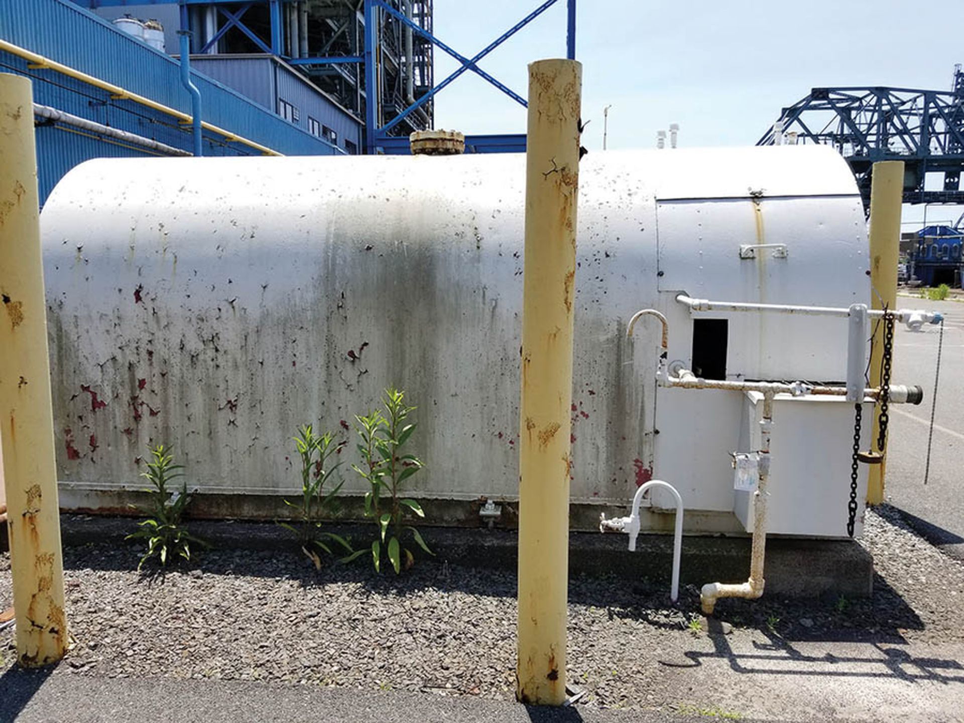 CARDOX FIRE EXTINGUISHING SYSTEM, CO2 BULK STORAGE TANK ***LOCATED IN JERSEY CITY, NJ*** - Image 2 of 6