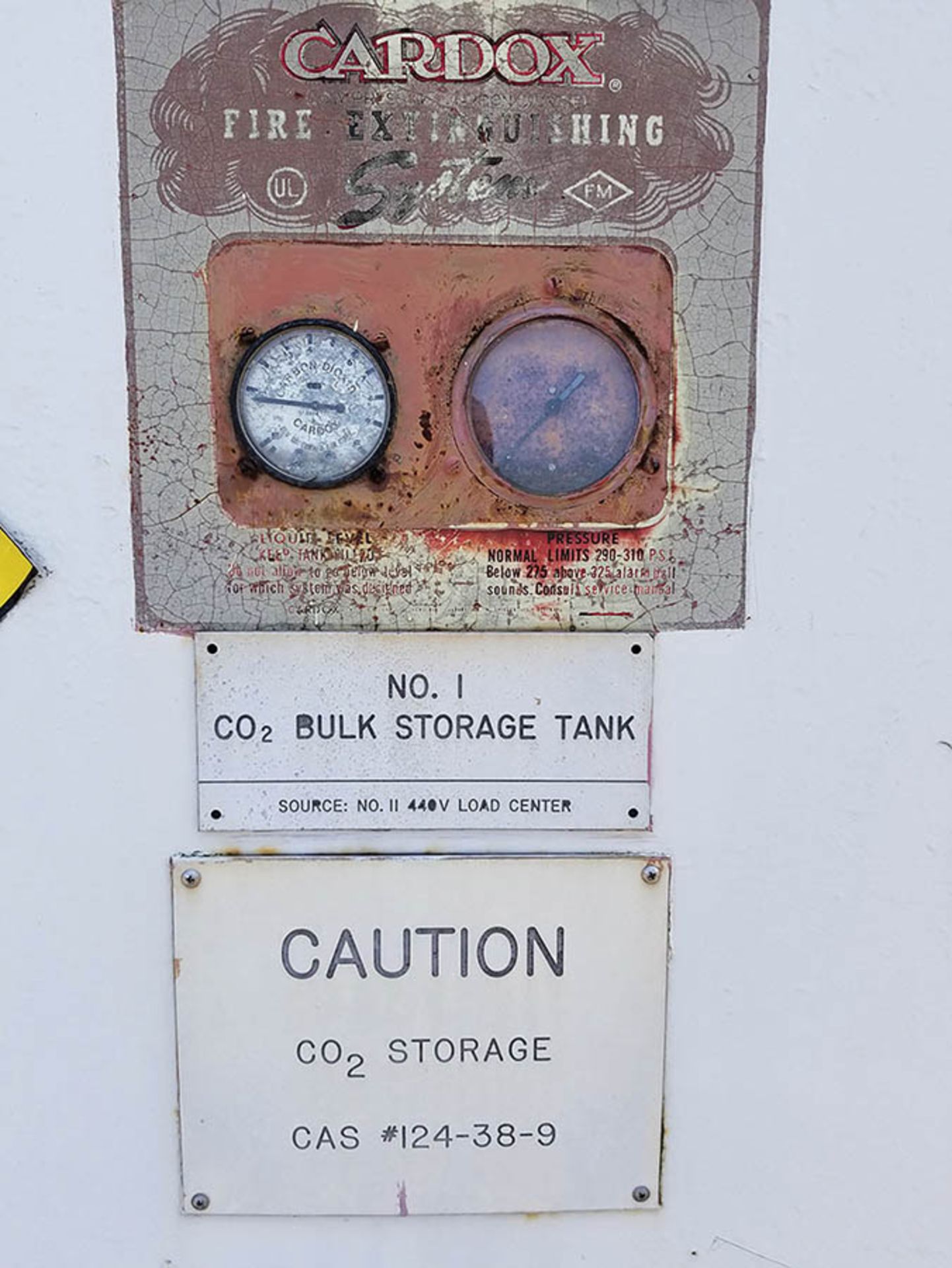 CARDOX FIRE EXTINGUISHING SYSTEM, CO2 BULK STORAGE TANK ***LOCATED IN JERSEY CITY, NJ*** - Image 6 of 6