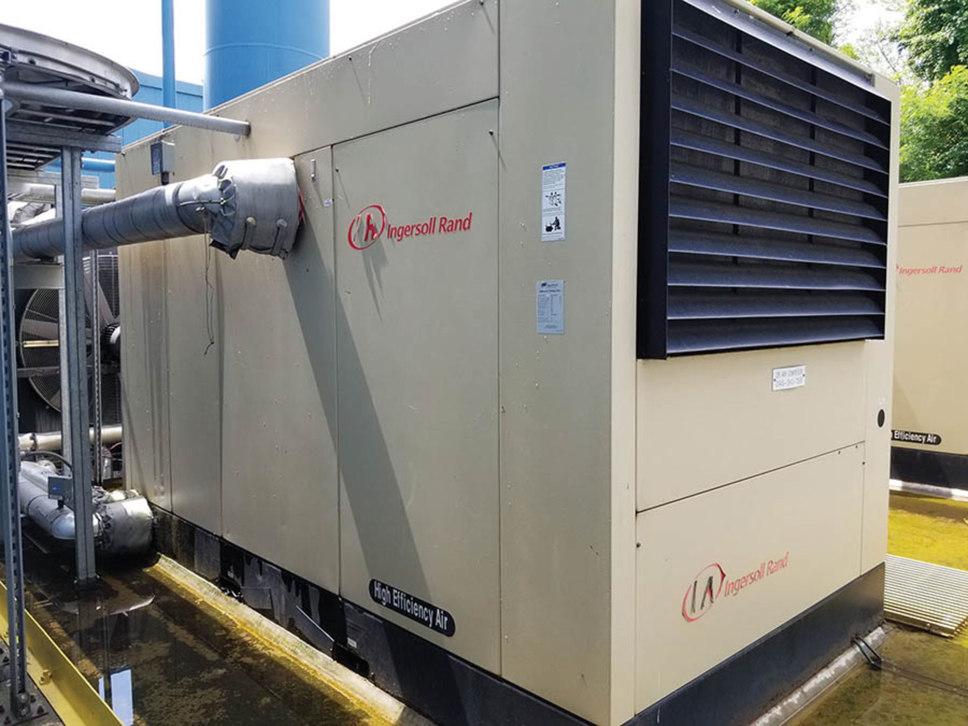 2008 INGERSOLL-RAND 500-HP ROTARY SCREW AIR COMPRESSOR, MODEL SSR-EPE500-2S, 2245 CFM, 125 PSIG - Image 3 of 6