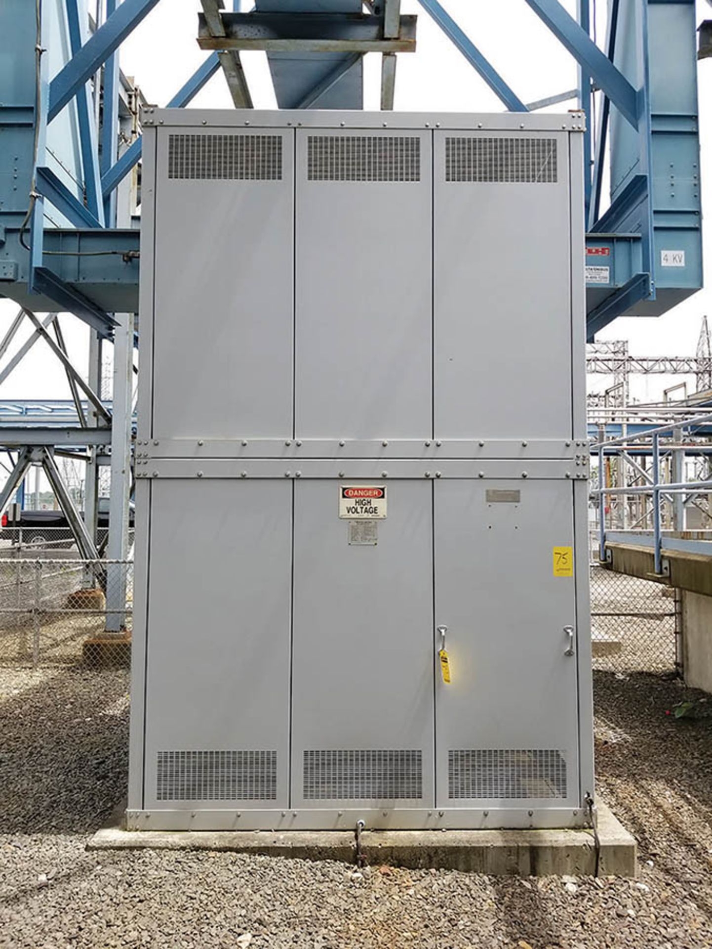 2007 TRENCH LIMITED 2000A AIR CORE REACTORS, SINGLE PHASE, 60HZ, THERMAL 50KA -3 SEC