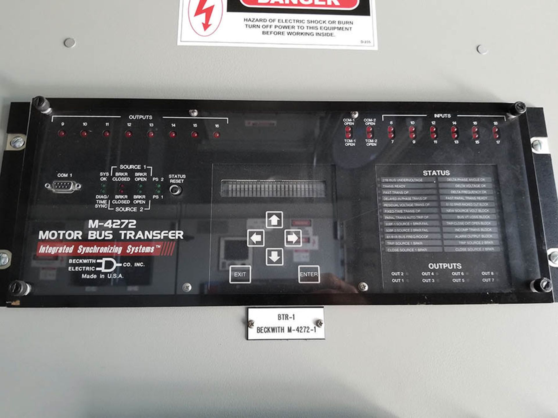 PDC- (2) POWELL METAL CLAD SWITCH GEAR UNITS ,6 COLUMN 3 BUCKET, 2000A MAIN BUS., M-4272 - Image 6 of 24