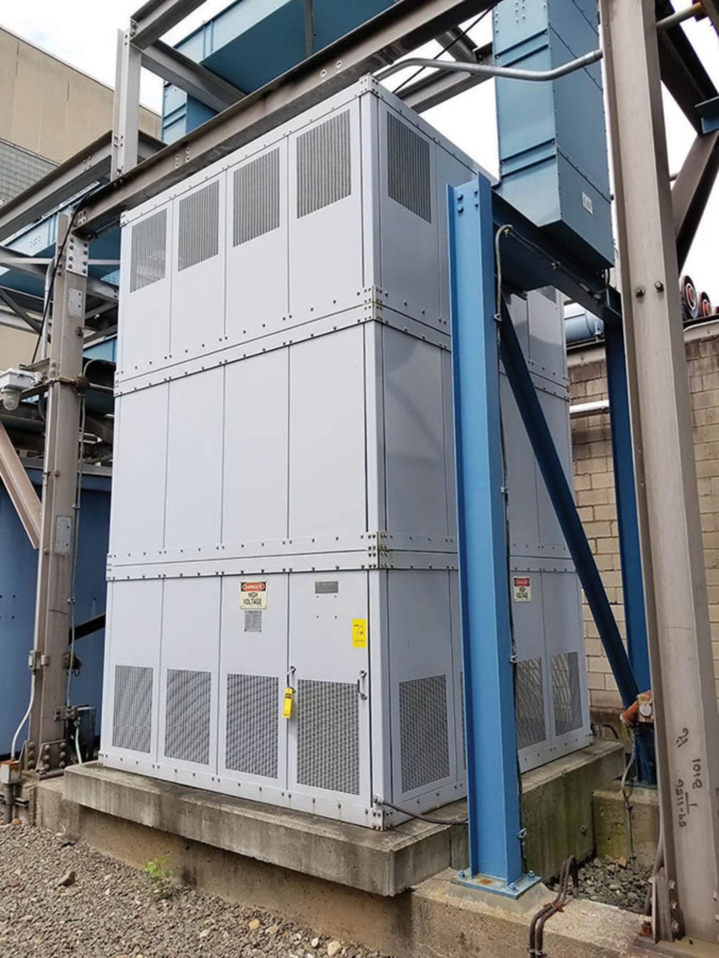 2007 TRENCH LIMITED 3000A AIR CORE REACTOR, SINGLE PHASE, 60HZ, THERMAL 50KA-3 SEC