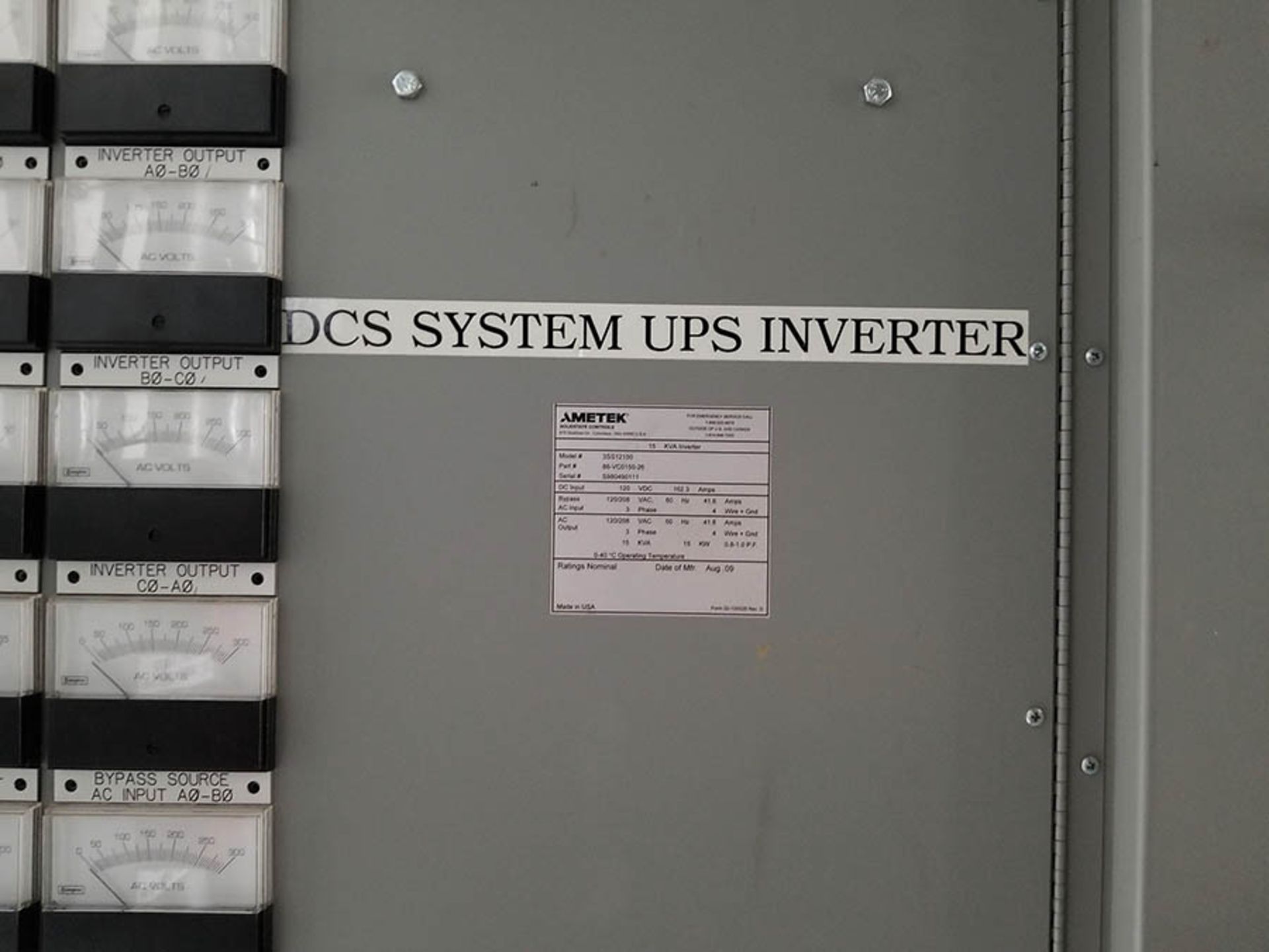 PDC-1 CONTENTS / (20+) COLUMNS OF SIEMENS SWITCHGEAR WITH VACUUM BREAKERS IN MOST BUCKETS, GE - Image 32 of 46