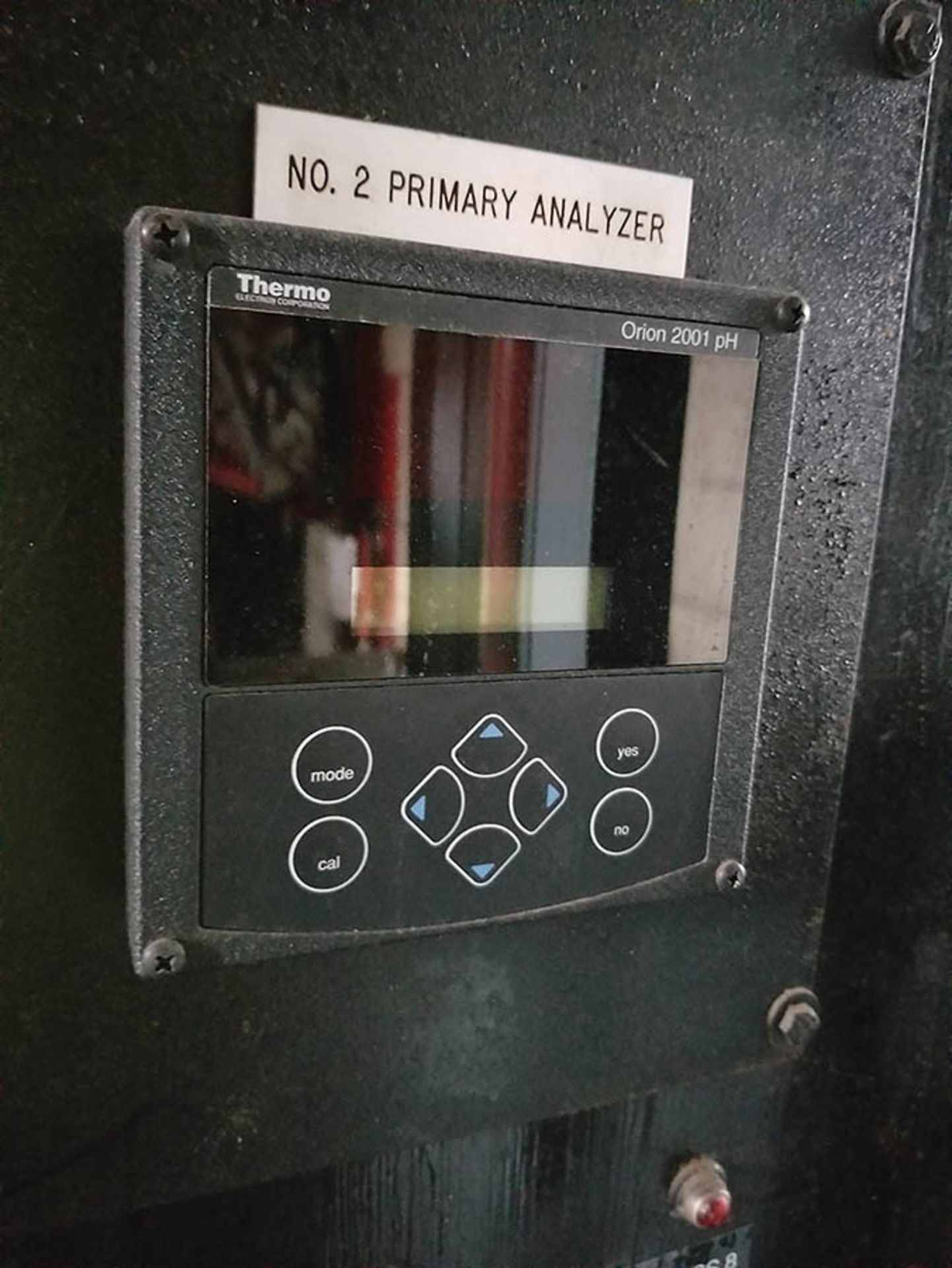 ANALYZER/ EXCHANGER STATION, THERMO-ORION 2001 Ph DRO 4-STATION ANALYZER CONTROL, (6) YOKOGAWA EXA - Image 10 of 11