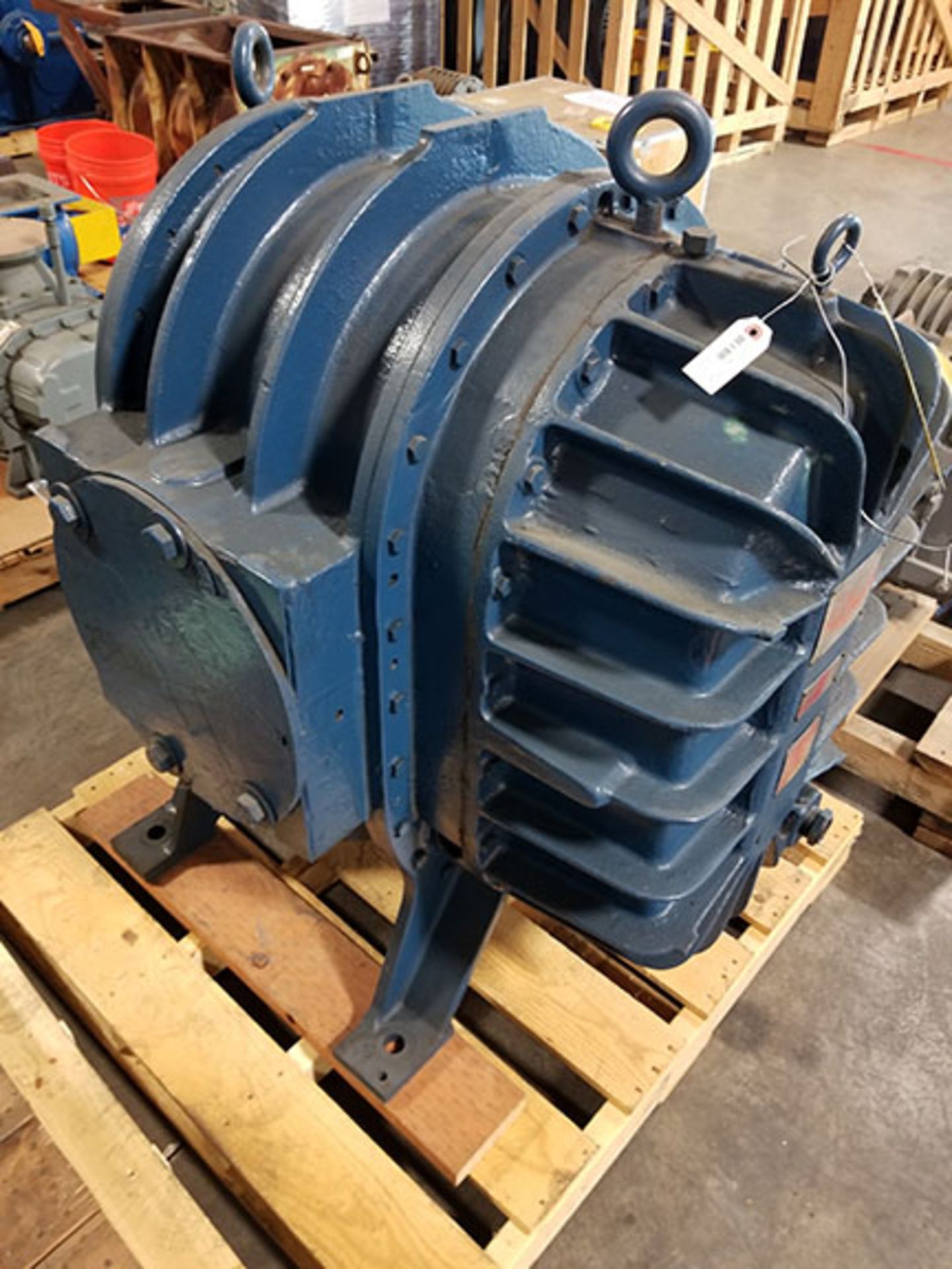 ROTARY LOBE BLOWER, 12" C 16" RAS-V WITH IBB, 35574 INLET VOLUME, 845 RPM, 1998, 68 G. DISCHARGE - Image 4 of 6