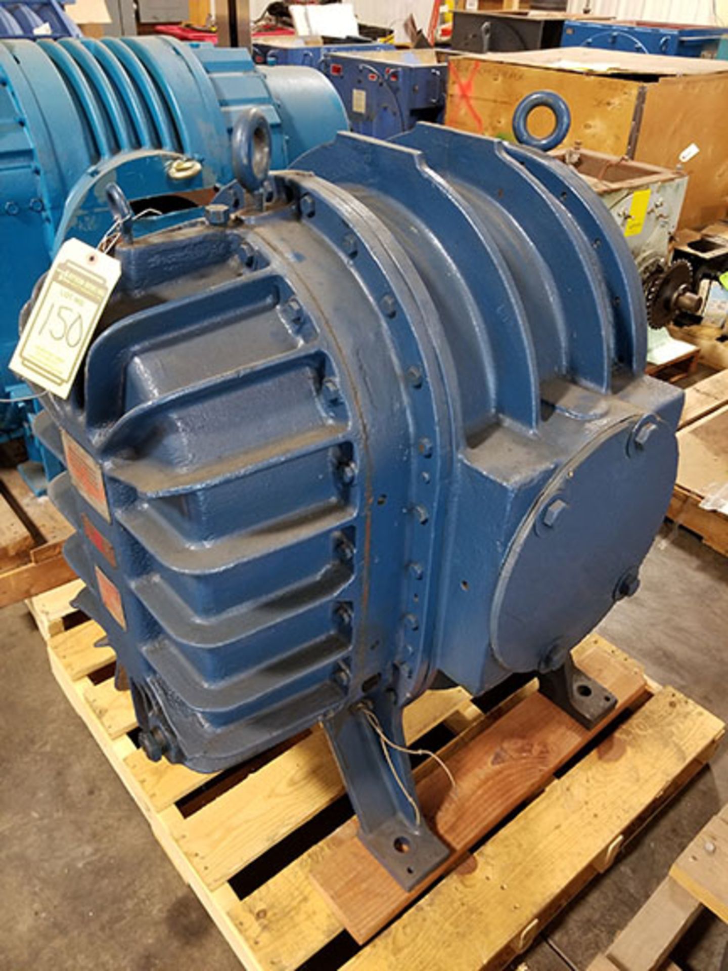 ROTARY LOBE BLOWER, 12" C 16" RAS-V WITH IBB, 35574 INLET VOLUME, 845 RPM, 1998, 68 G. DISCHARGE - Image 5 of 6