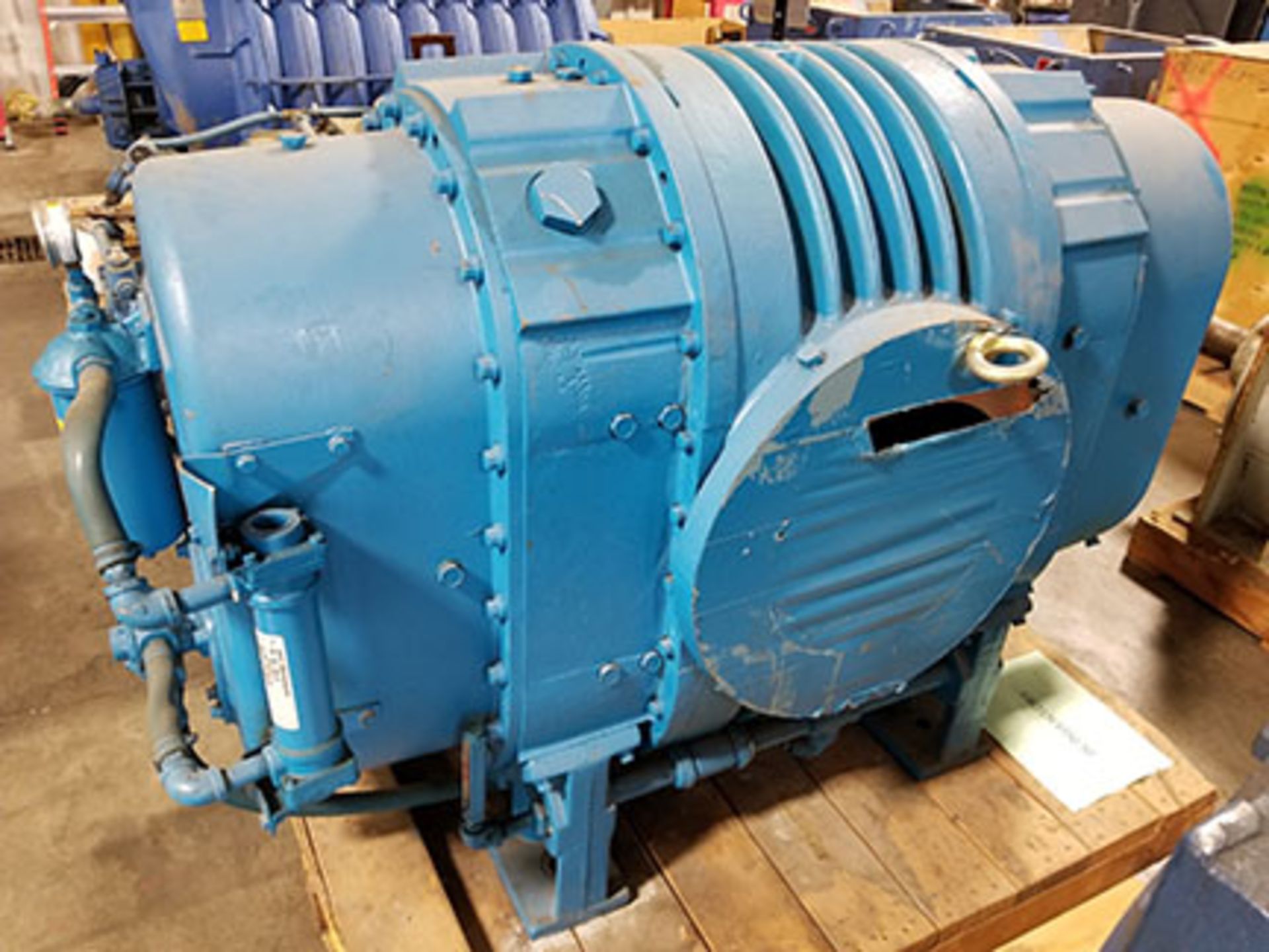 ROTARY LOBE BLOWER, 12" C 16" RAS-V WITH IBB, 35574 INLET VOLUME, 845 RPM, 1998, 68 G. DISCHARGE - Image 3 of 6