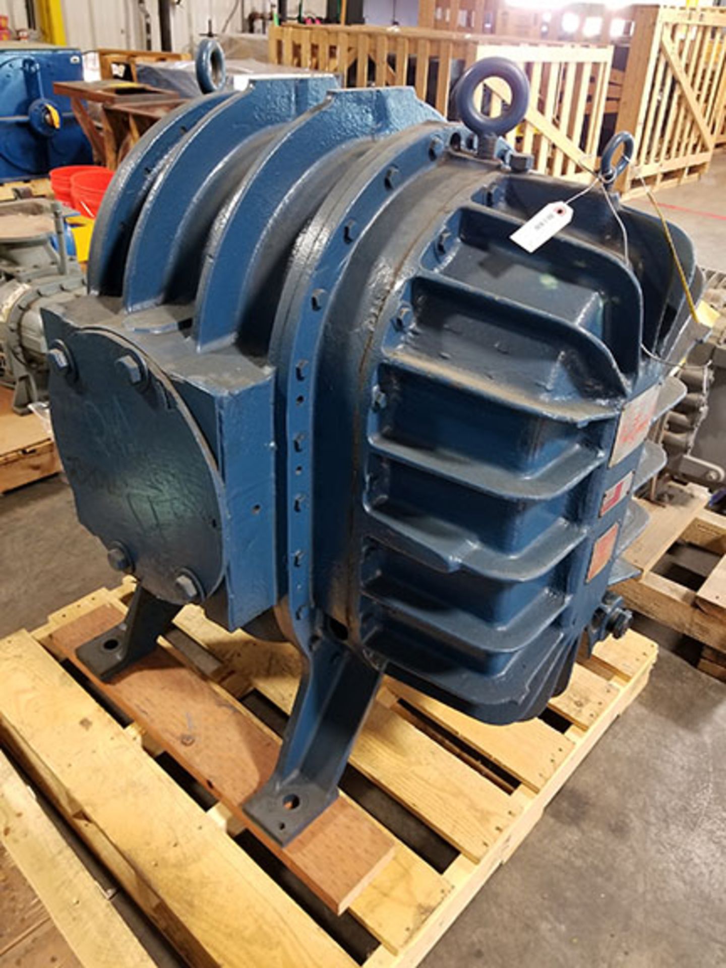ROTARY LOBE BLOWER, 12" C 16" RAS-V WITH IBB, 35574 INLET VOLUME, 845 RPM, 1998, 68 G. DISCHARGE