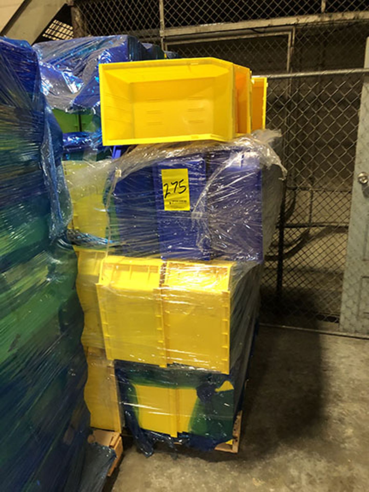 (3) PALLETS OF PLASTIC PARTS BINS - Image 3 of 3