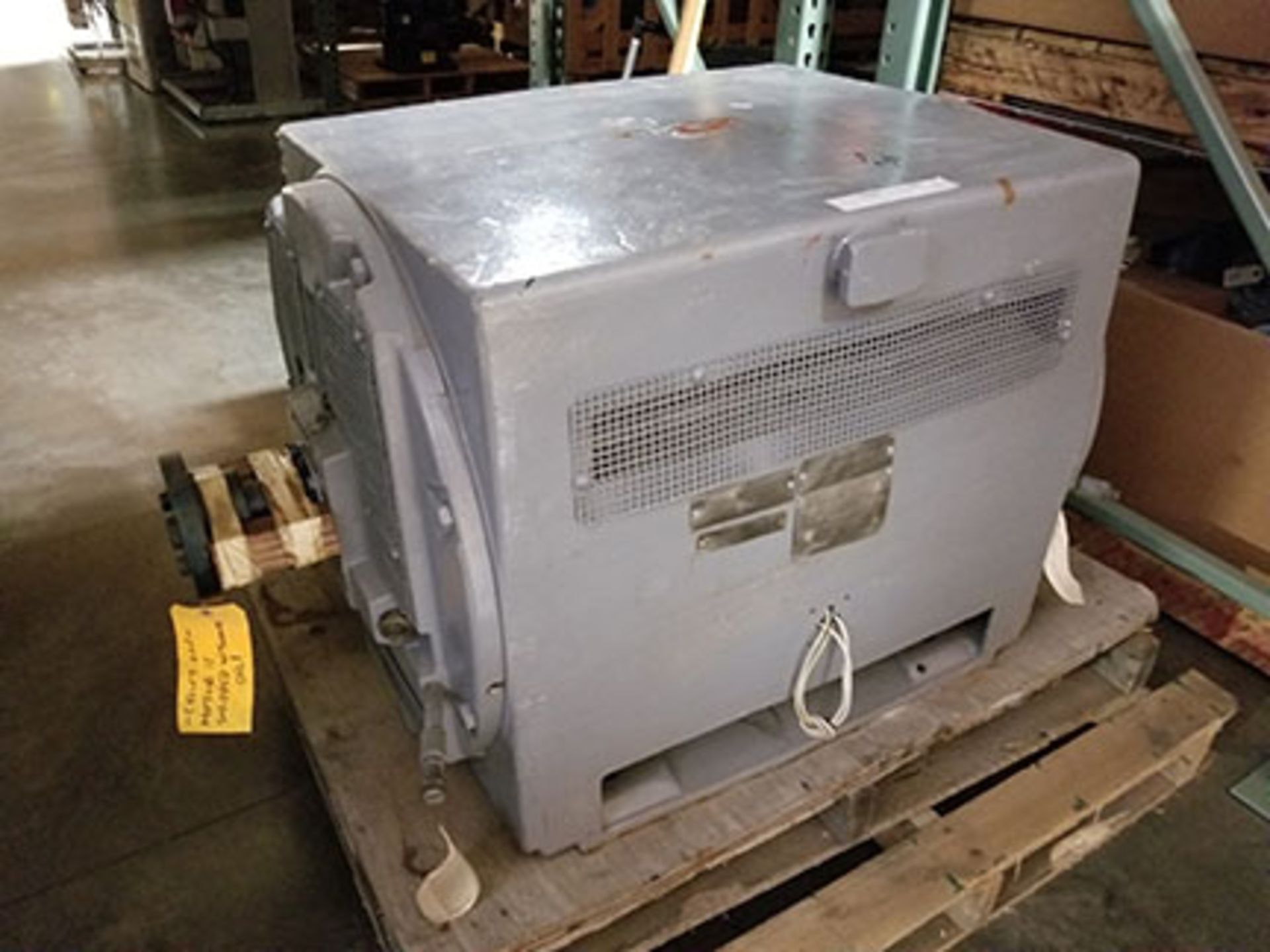 GE ELECTRIC MOTOR, 500HP, 3,570 RPM, 4160V, 509LS FRAME - Image 2 of 5