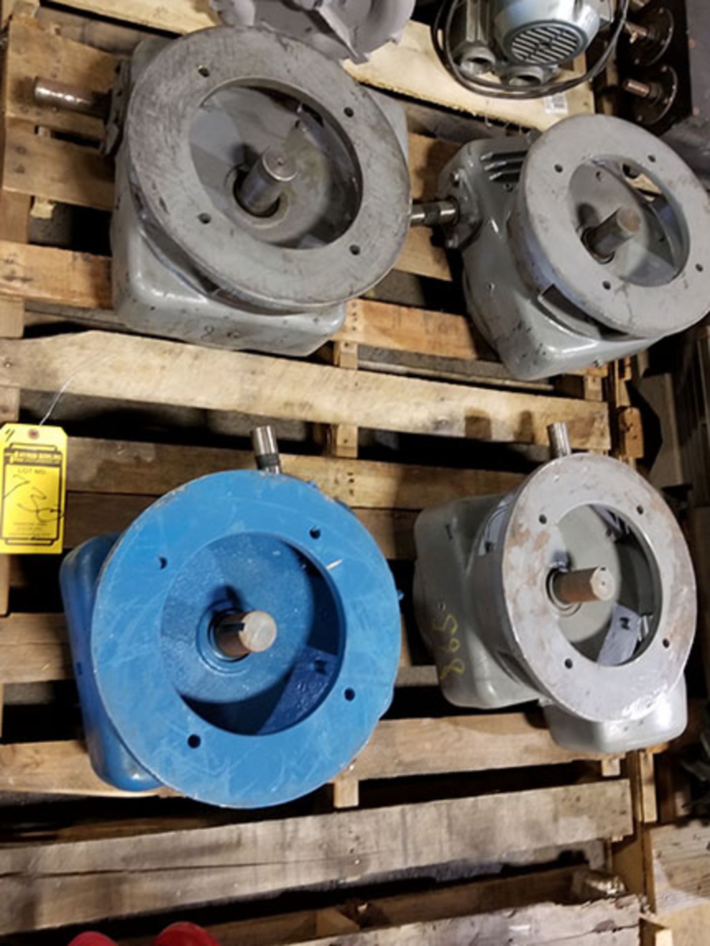 PALLET OF (4) GEARBOXES – 10:1 RATIOS