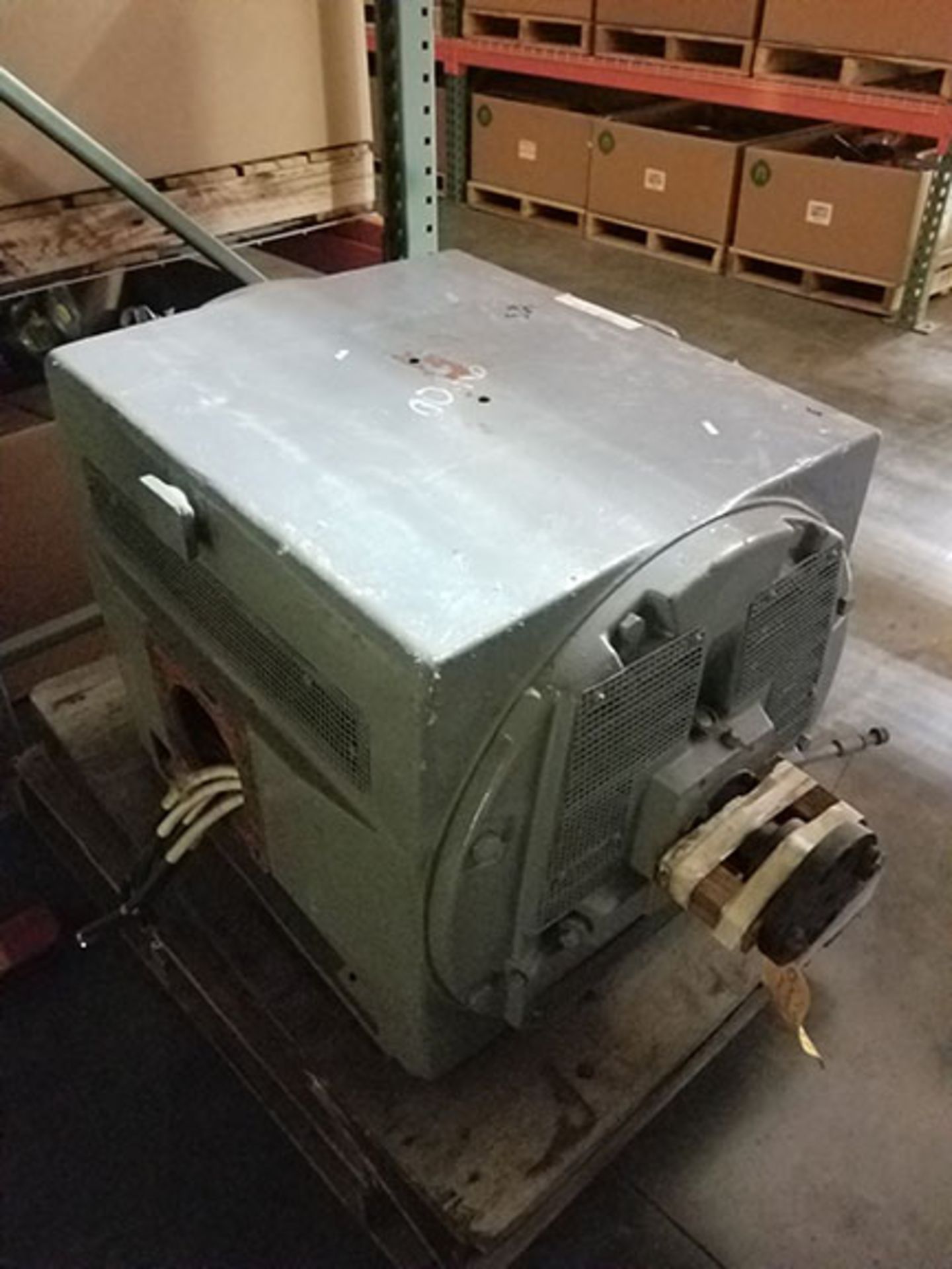 GE ELECTRIC MOTOR, 500HP, 3,570 RPM, 4160V, 509LS FRAME - Image 4 of 5