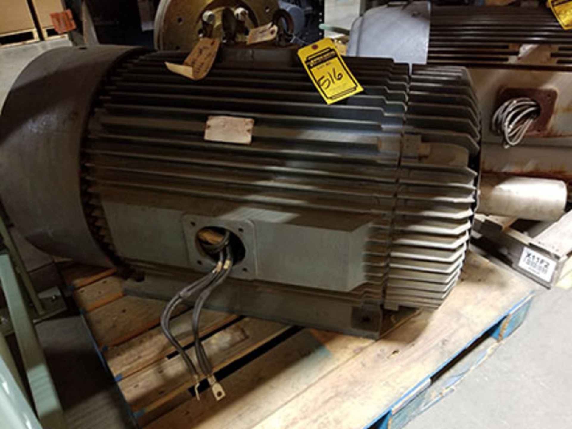 RELIANCE ELECTRIC 125HP 1,185 RPM, 449 FRAME, 460V ELECTRIC MOTOR