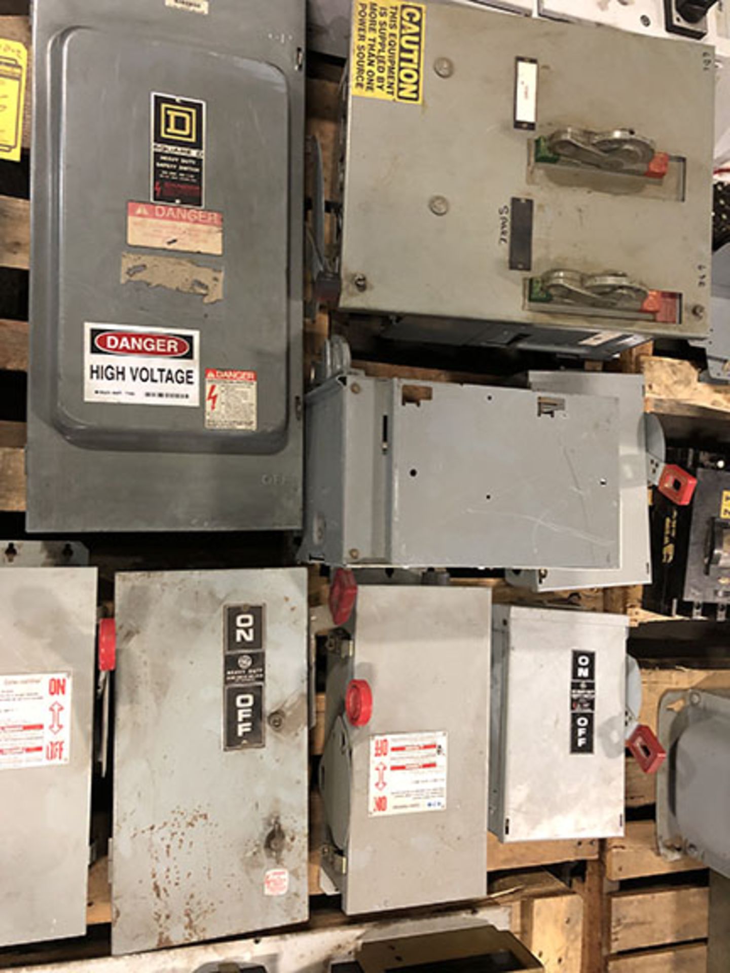 (2) SKIDS OF ELECTRICAL PANELS