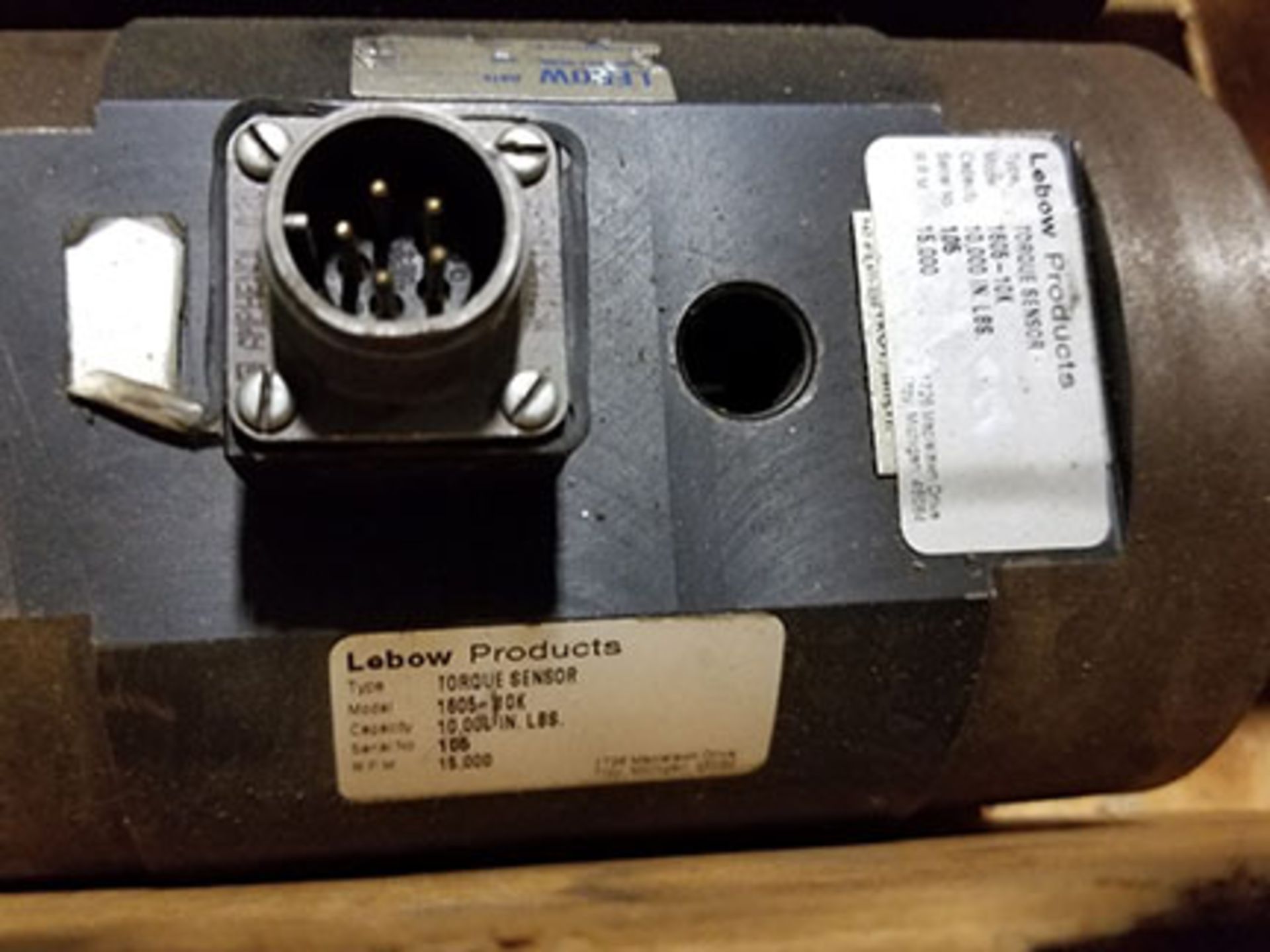 PALLET OF ASSORTED MOTOR CONTROL – LEBOW TORQUE SENSOR, MARQIP, WHEELABRATOR - Image 7 of 9